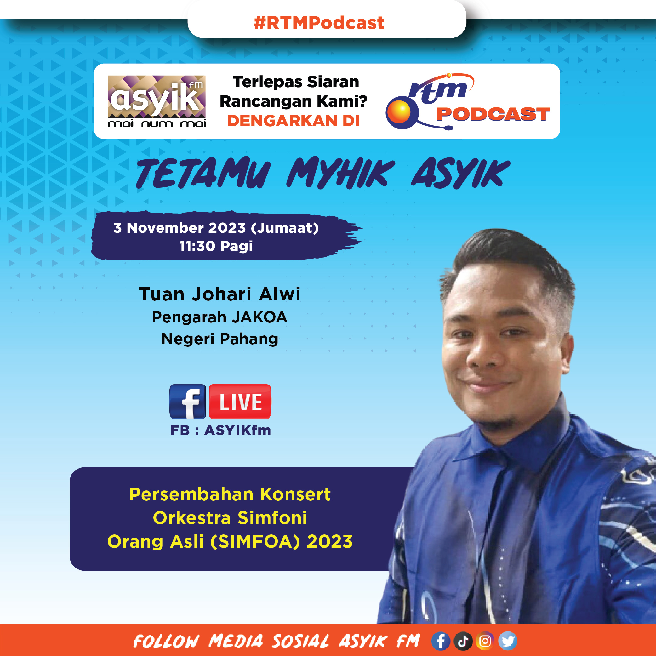 Myhik Asyik (Temubual Tetamu Farmasi, Kesihatan, Isu Kesihatan, Agensi Kerajaan & Swasta serta Aspirasi Jiwa (Motivasi)