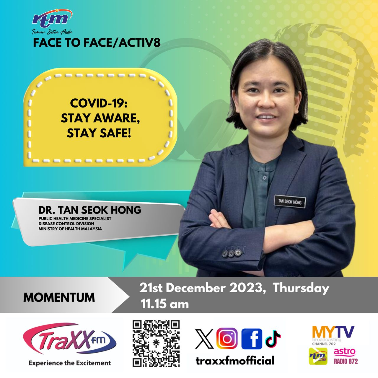 TRAXXfm | FACE TO FACE