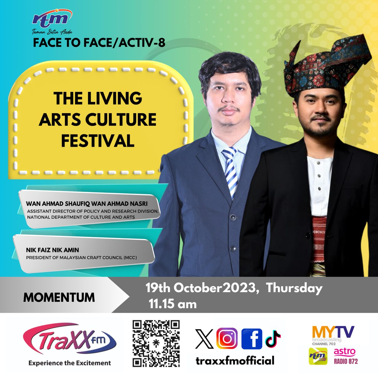 TRAXXfm | FACE TO FACE