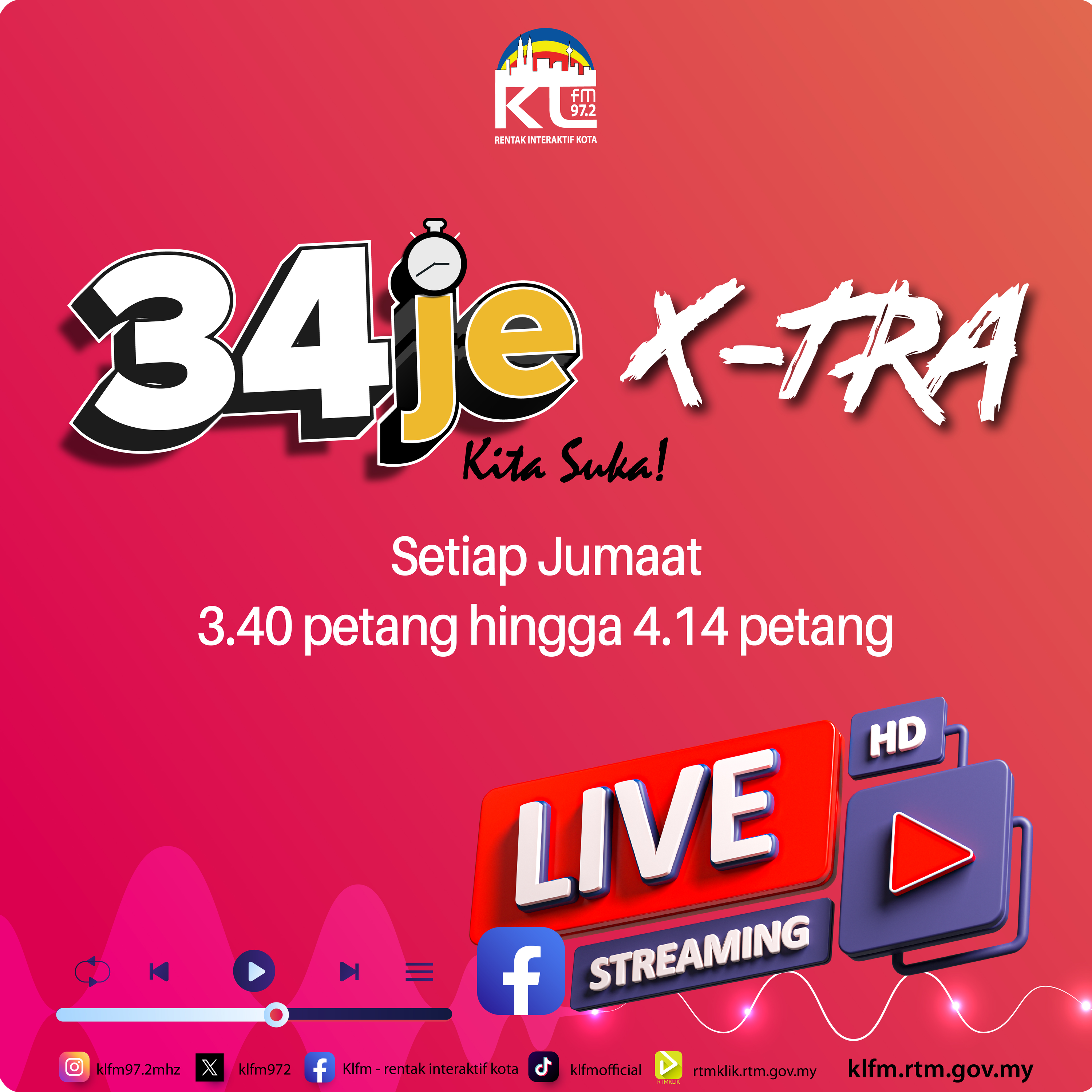 34 Puncak Prestasi KLFM XTRAA