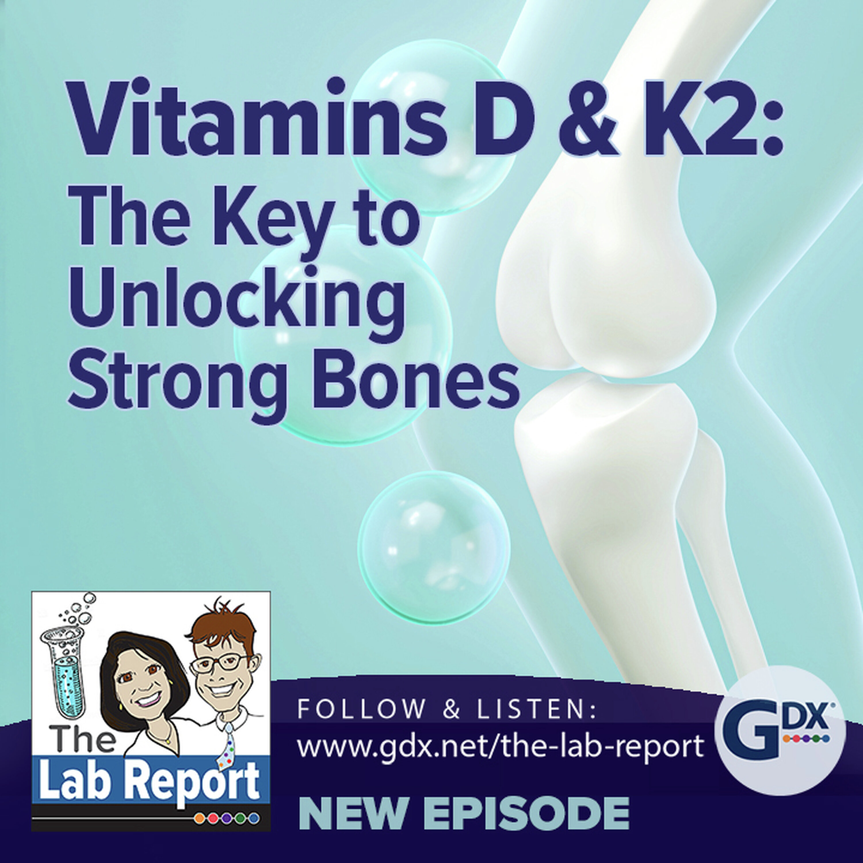 Vitamins D & K2 : The Key to Unlocking Strong Bones Vitamins D & K2 : The Key to Unlocking Strong Bones