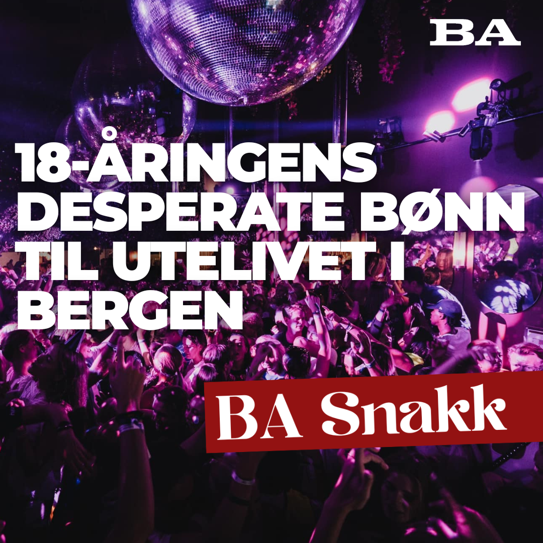 Bergen blir kvalt, telt-epidemien på Festplassen, 18-åringens desperate bønn til utelivet og Ap sin langefinger til Vestlandet episode artwork