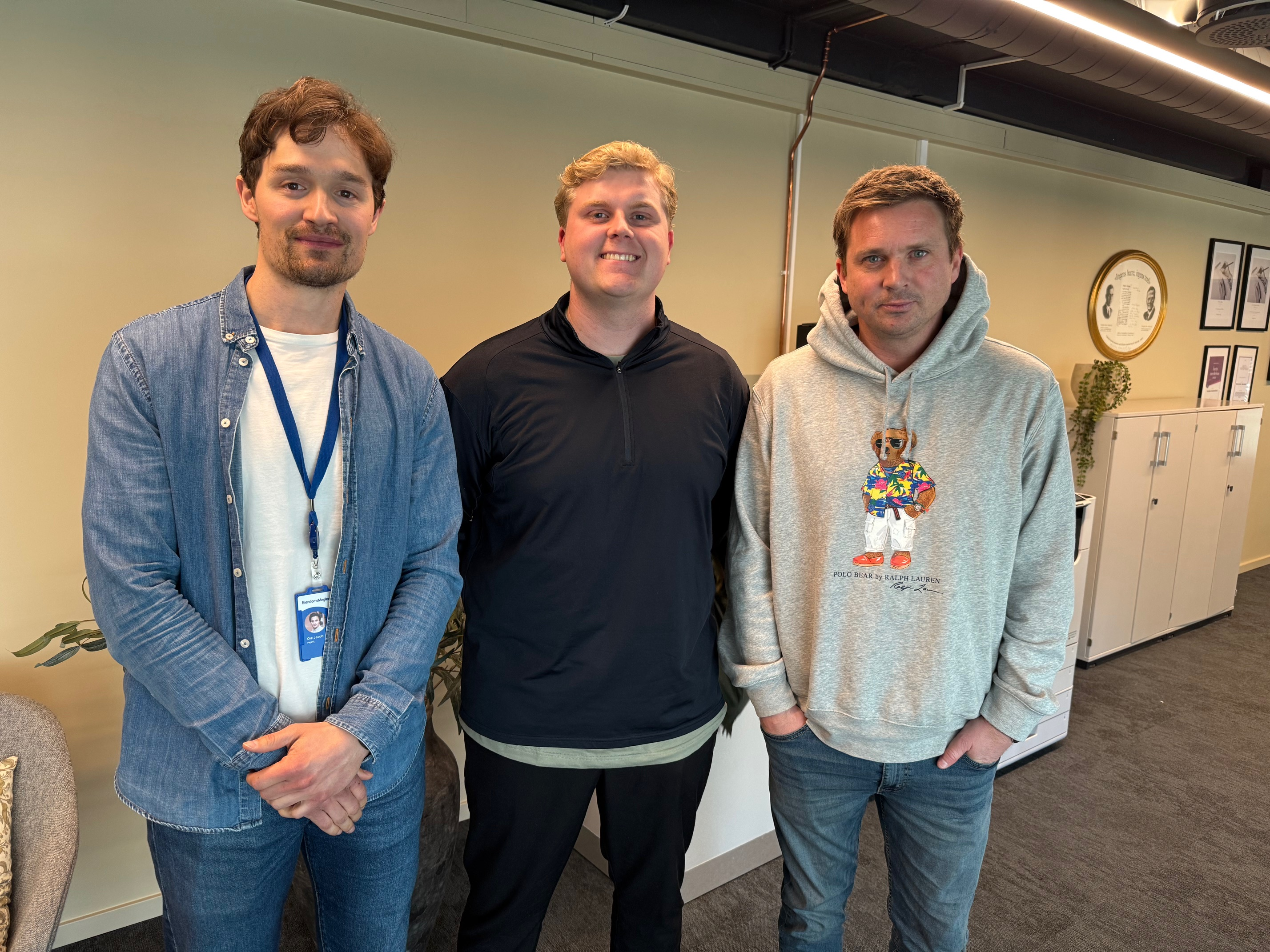 Sportsprat med sterke følelser i studio