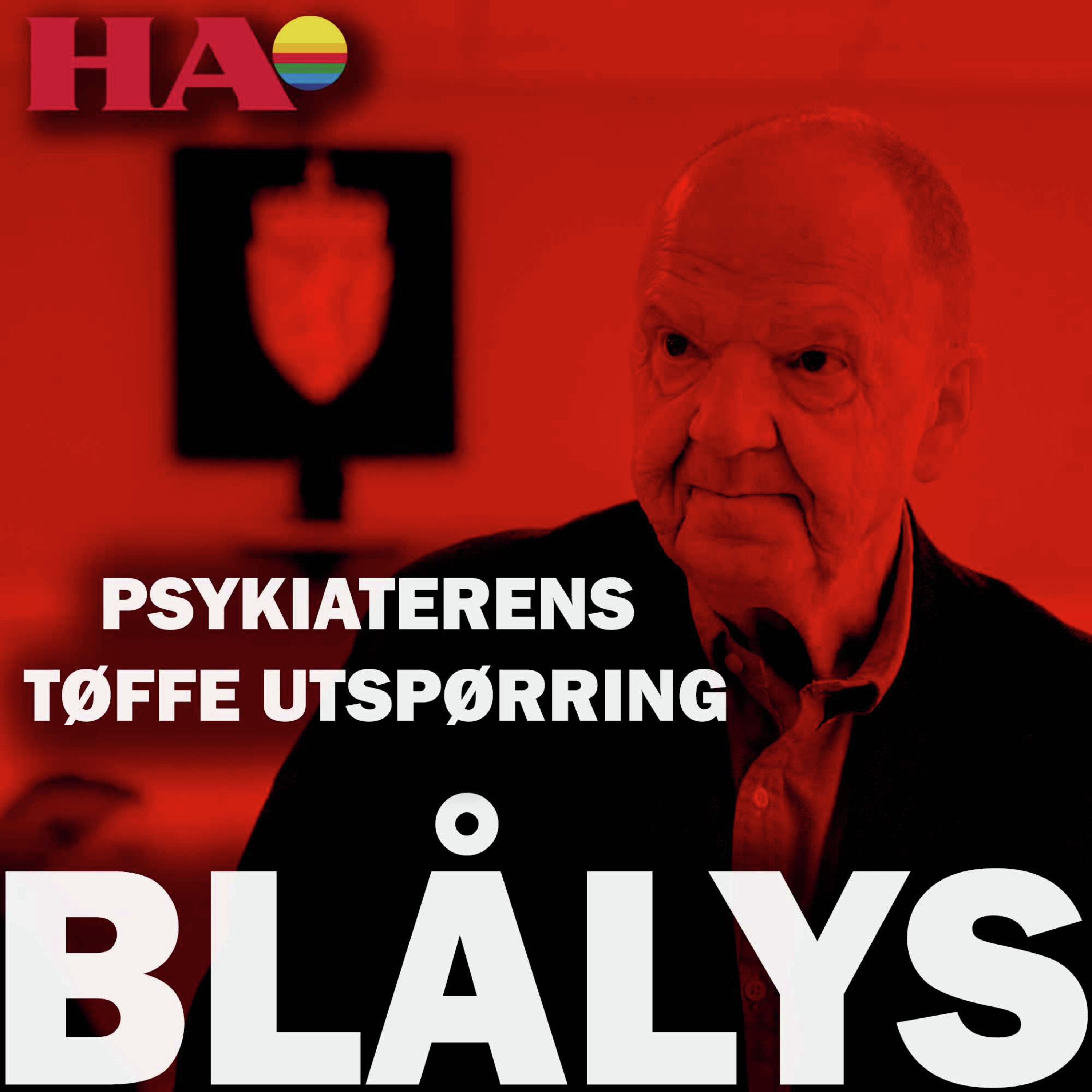 Blålys Podcast: Psykiaterens tøffe utspørring: - Hvordan bygger du en løgn? Blålys episode image