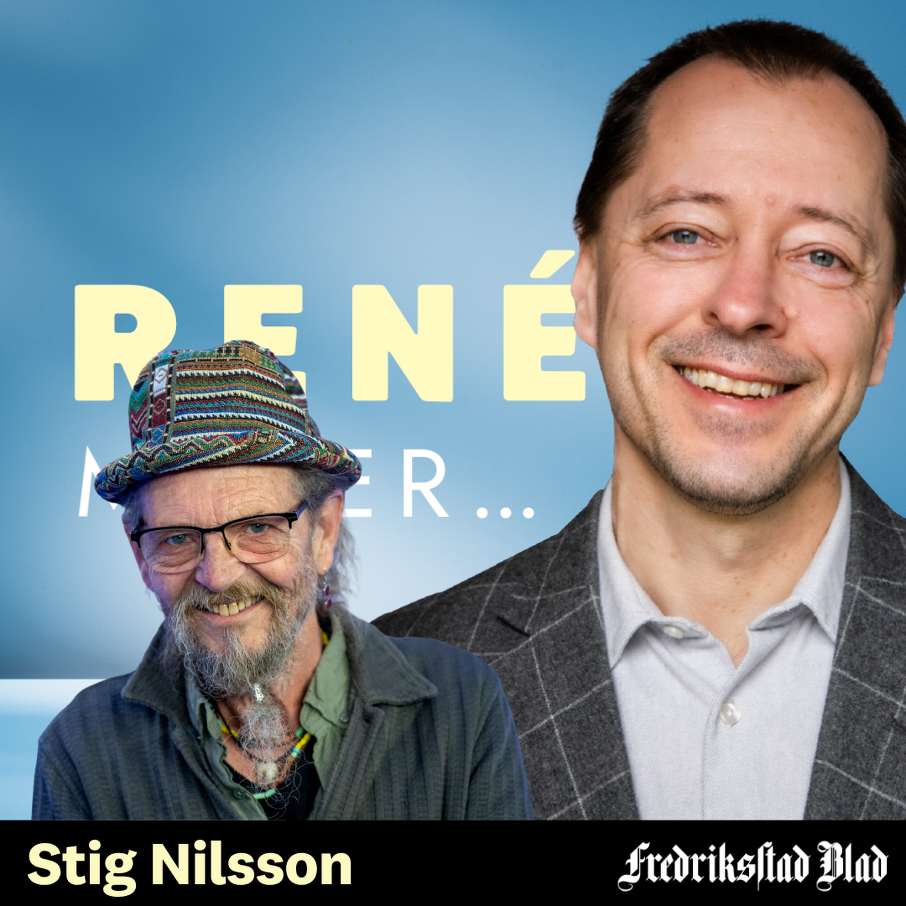 Photo: podcastportalen.no Omslag for René møter
