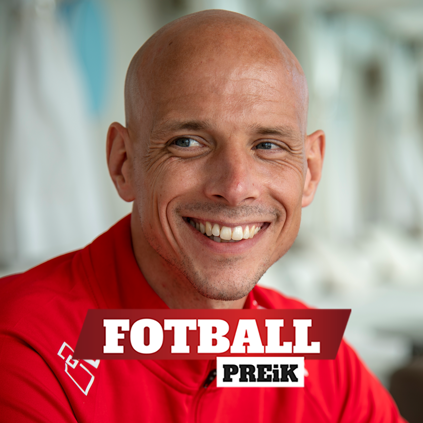 Ruben er skalla, han har alltid sykkelhjelm