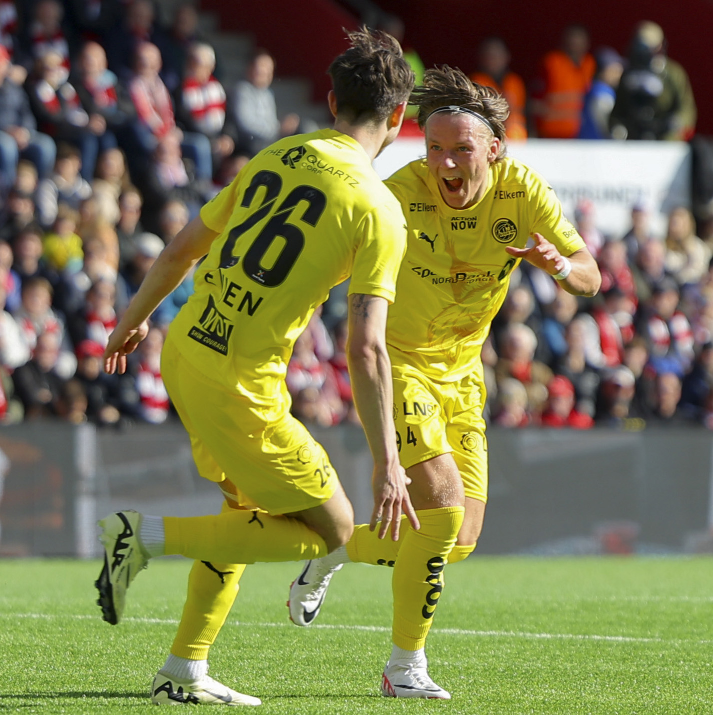 - Så du gleden i øynene på August etter scoringene?