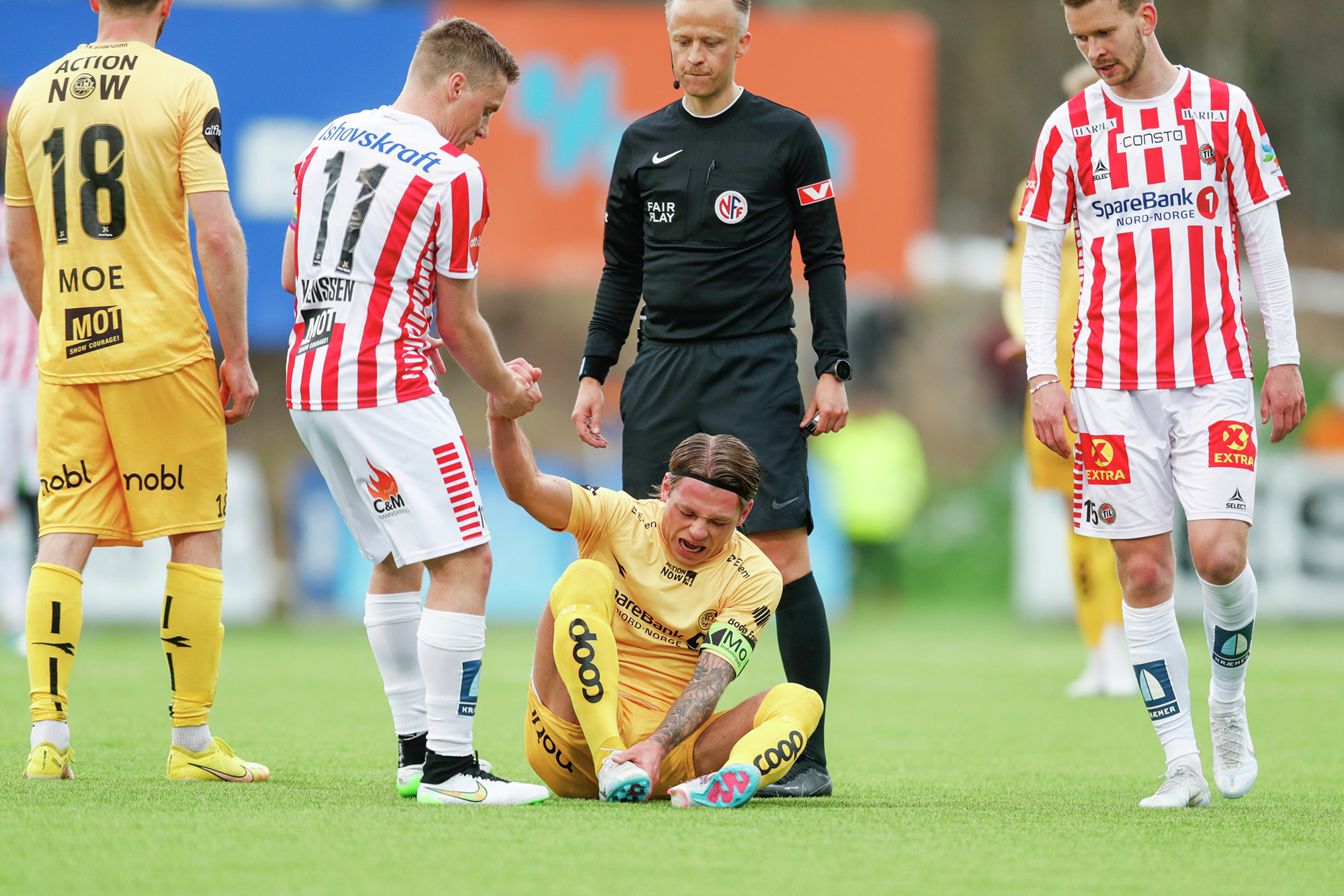 - Glad Hobber Nilsen dømmer kampen mot Molde!