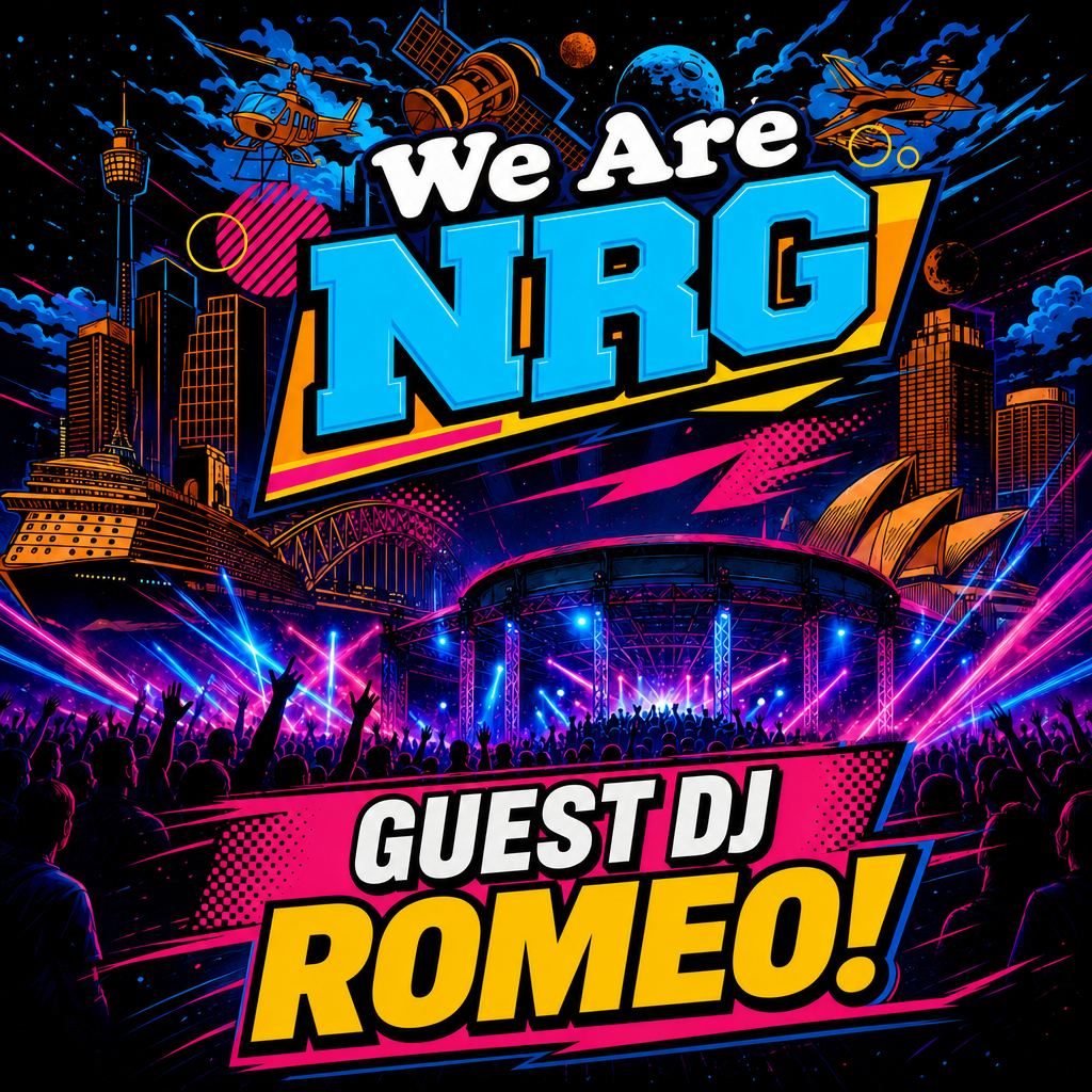 Ep 34: EP-034 We Are NRG with Guest DJ Romeo! episode artwork