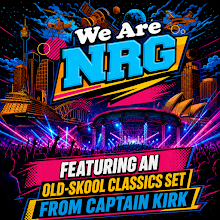 We Are NRG - featuring an old-skool classics set from Captain Kirk episode artwork
