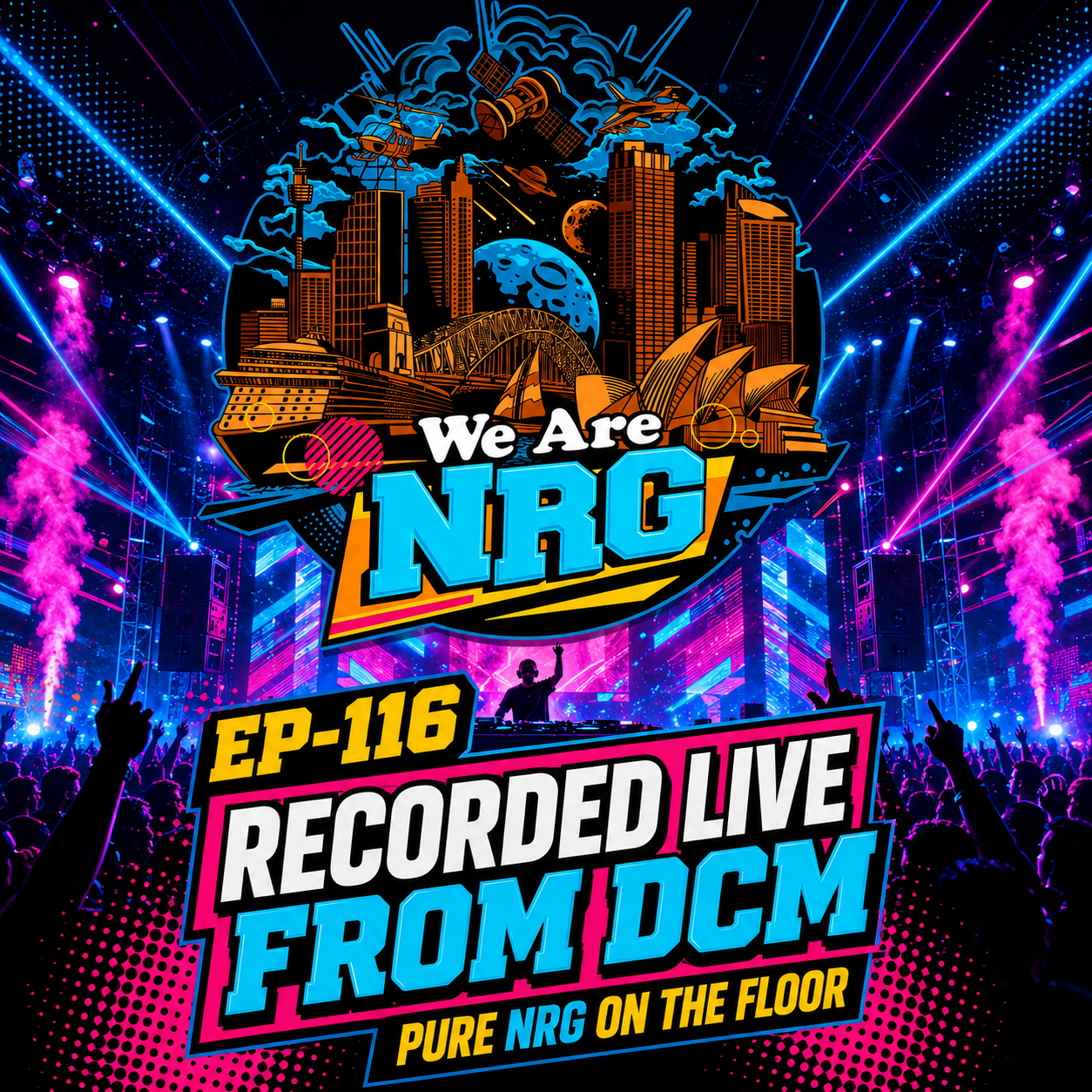 EP-116 - Recorded live from DCM episode artwork