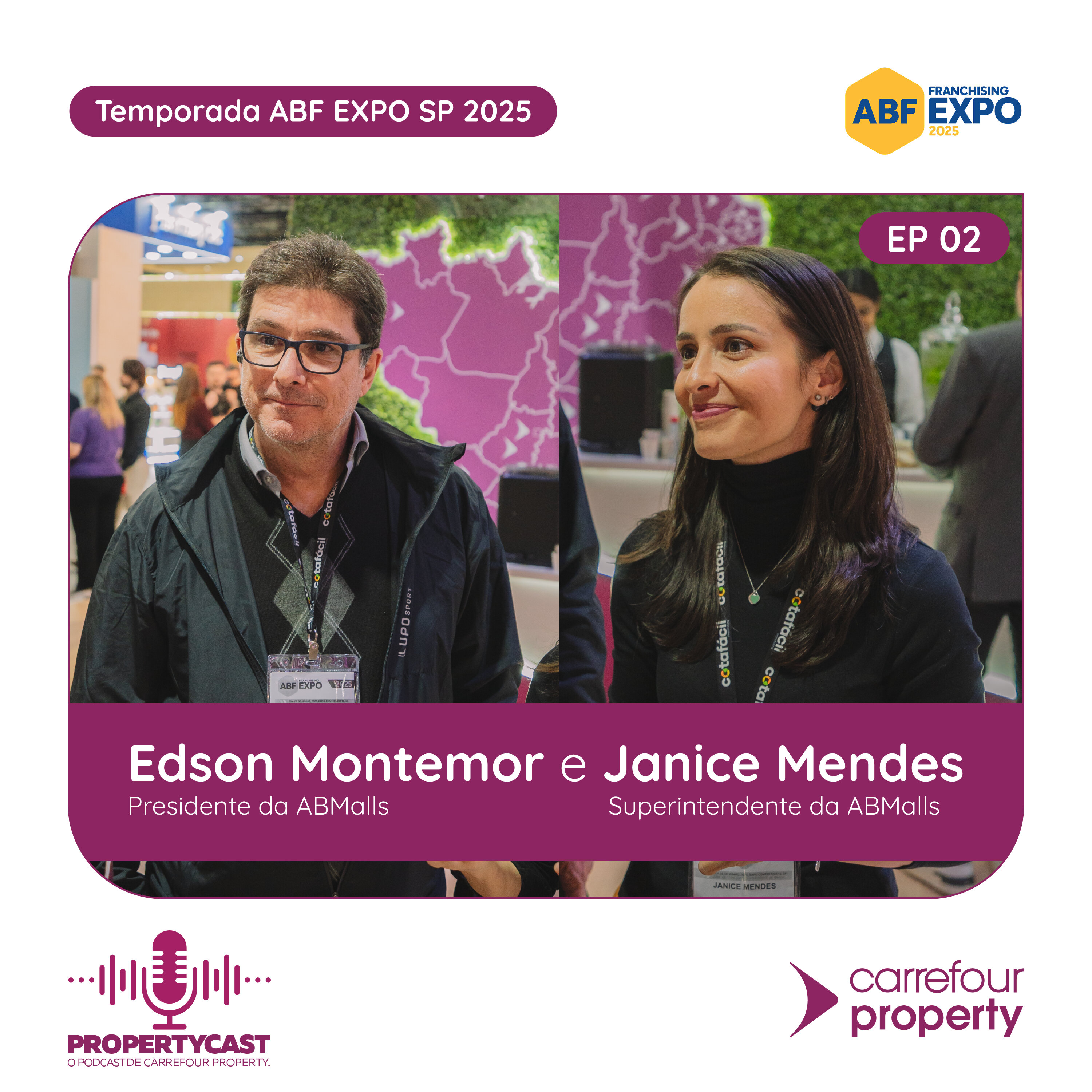 ABMalls: parceria, propósito e futuros dos centros comerciais | Edson Montemor e Janice Mendes ABMalls: parceria, propósito e futuros dos centros comerciais | Edson Montemor e Janice Mendes