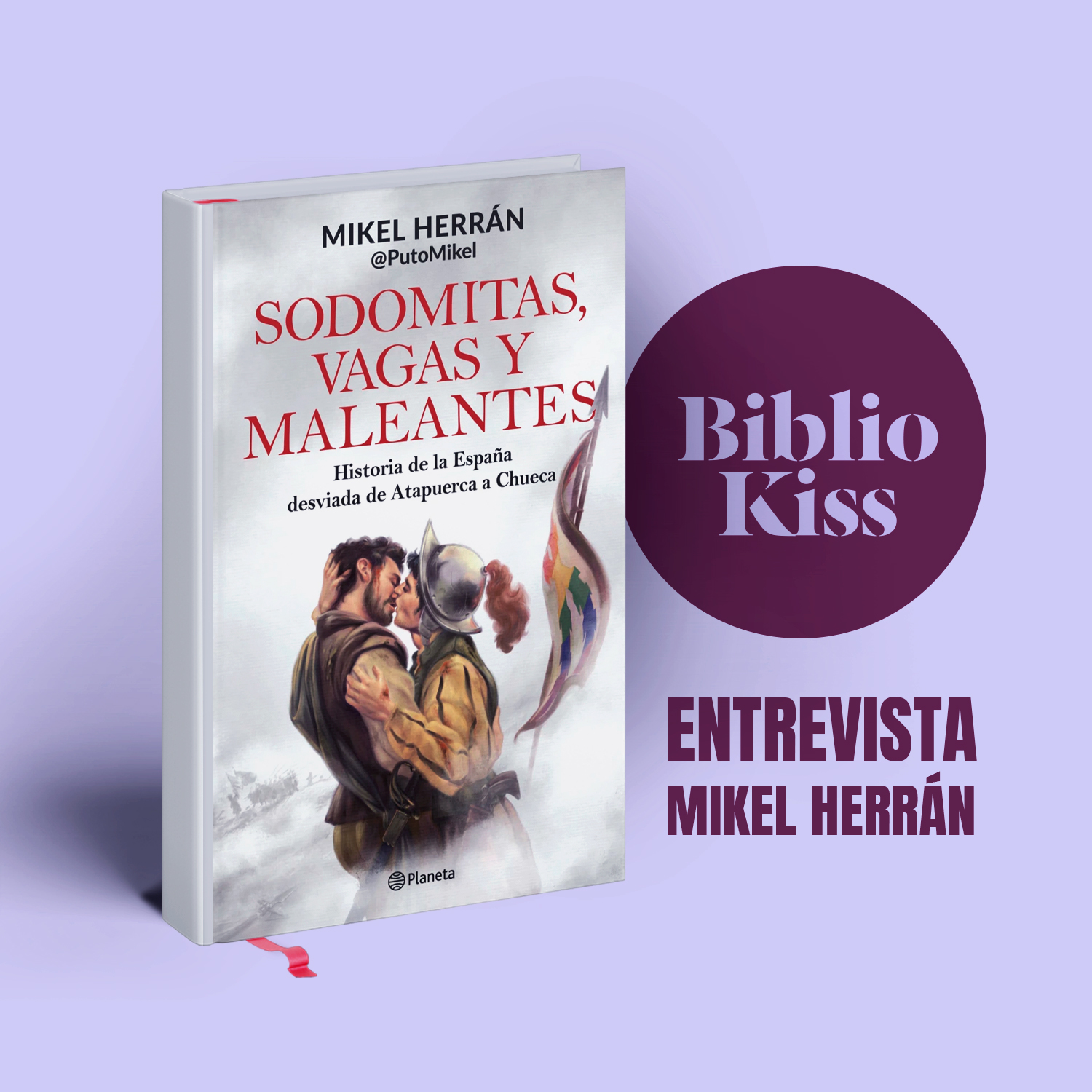 Mikel Herrán celebra el Día del Orgullo con "Sodomitas, Vagas y Maleantes"