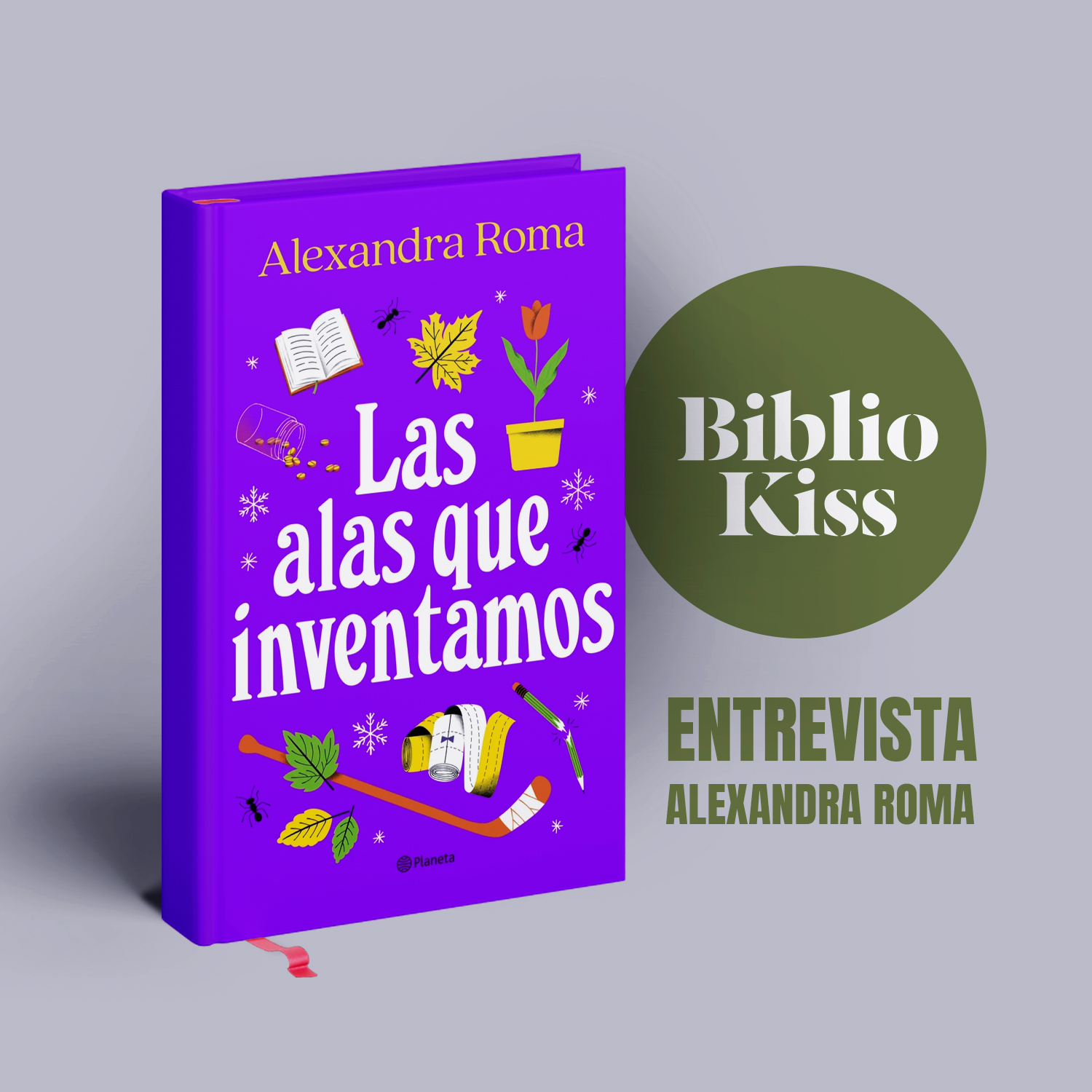 Alexandra Roma aborda el ‘bloqueo escritor’ en “Las alas que inventamos”