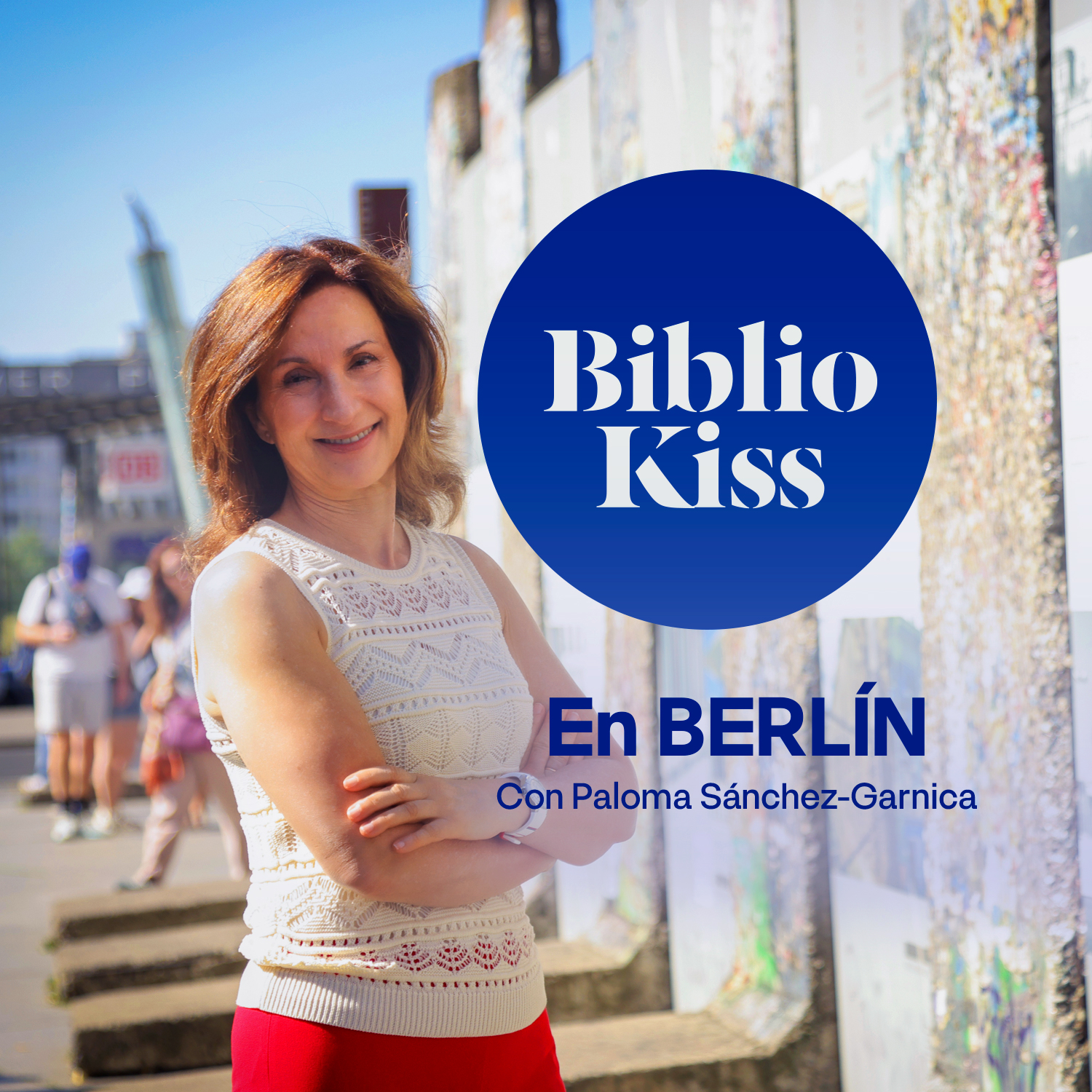Paloma Sánchez-Garnica hace de guía por el Berlín de su obra