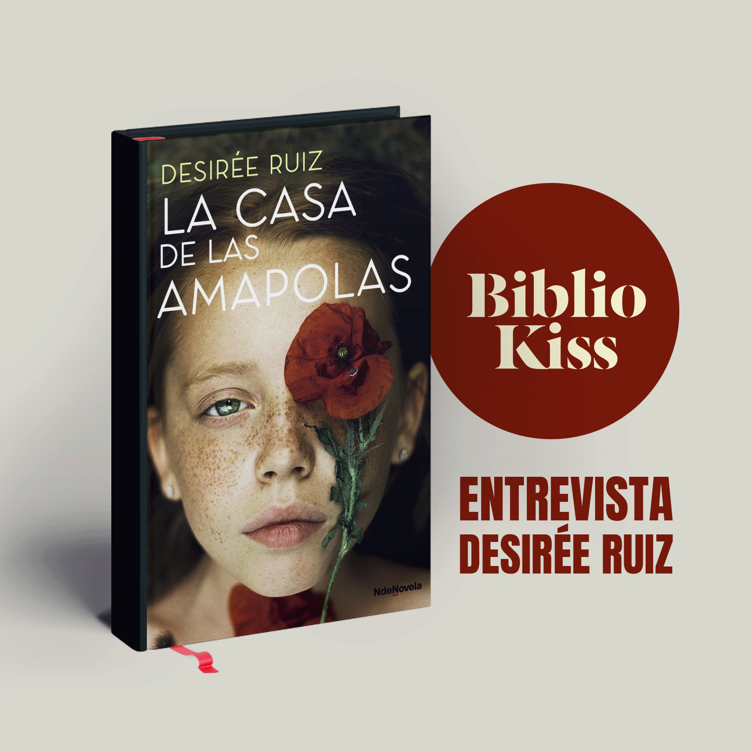 Desirée Ruiz nos hace un tour por "La casa de las amapolas"