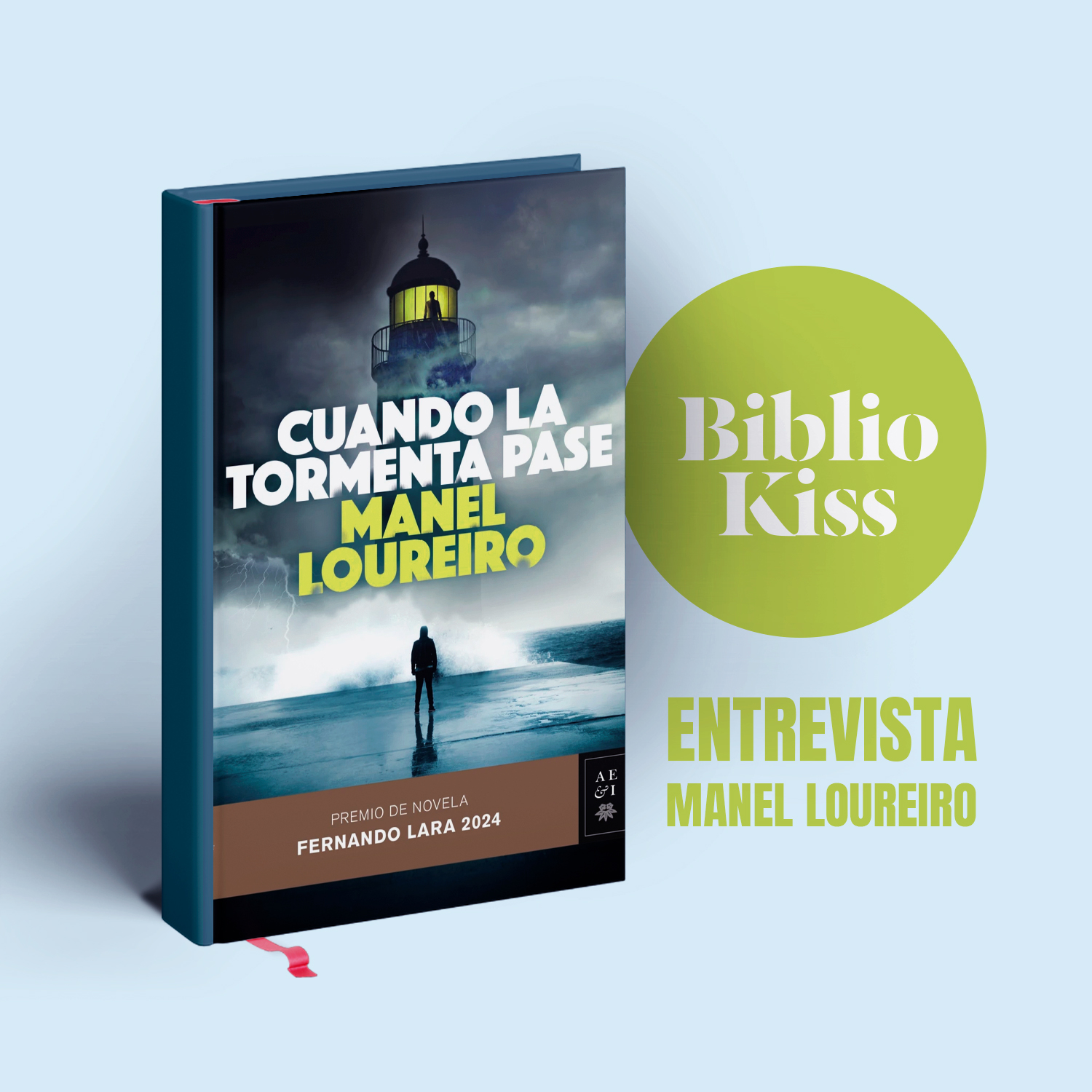 Manuel Loureiro nos presenta "Cuando la tormenta pase", Premio Fernando Lara de Novela 2024