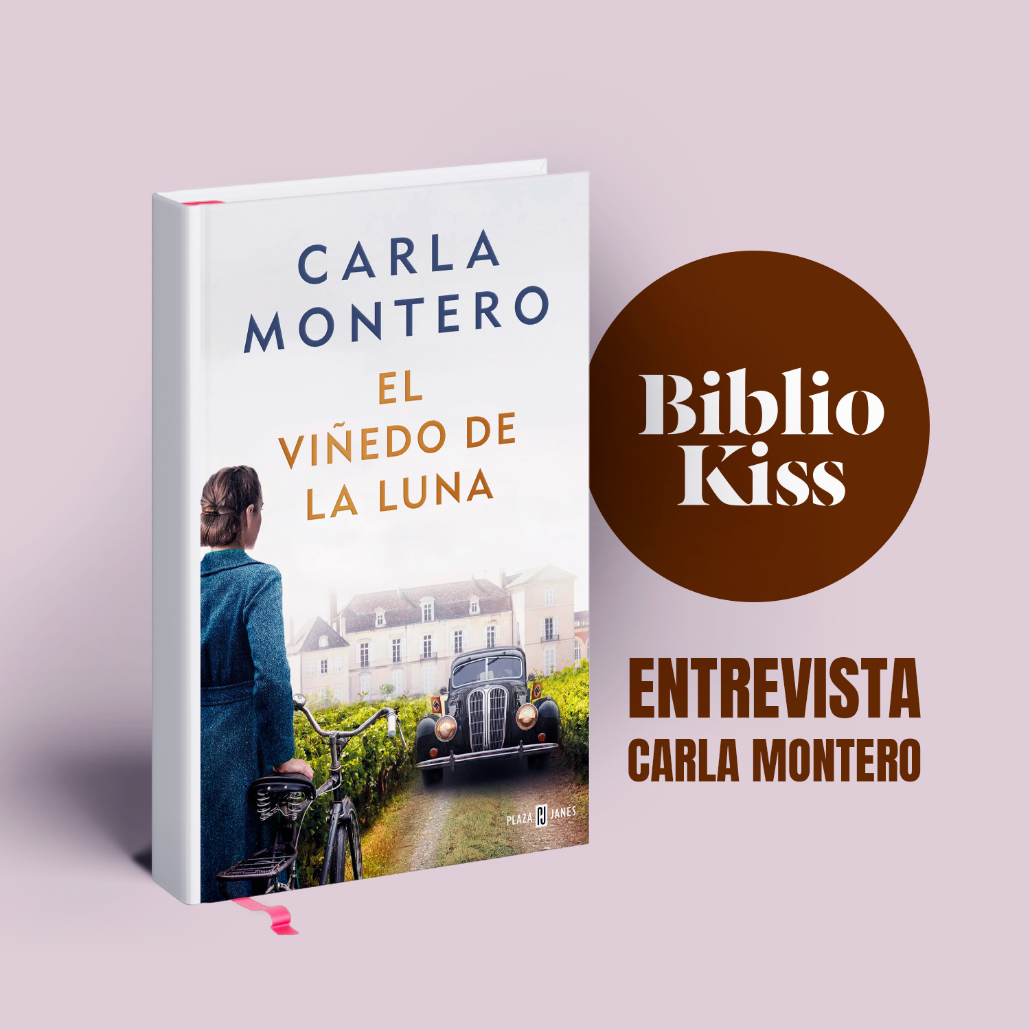 Carla Montero nos hace una visita por “El viñedo de la luna” - BiblioKISS 