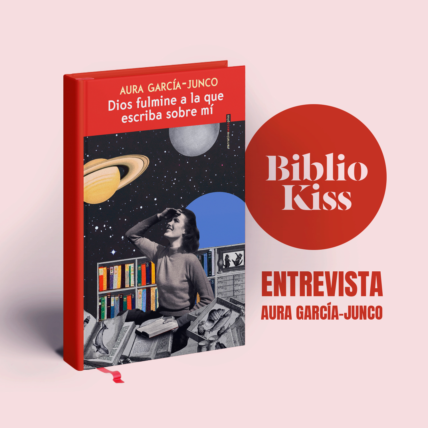 Aura García-Junco rinde homenaje a su padre de "Dios fulmina a la que escriba sobre mí"