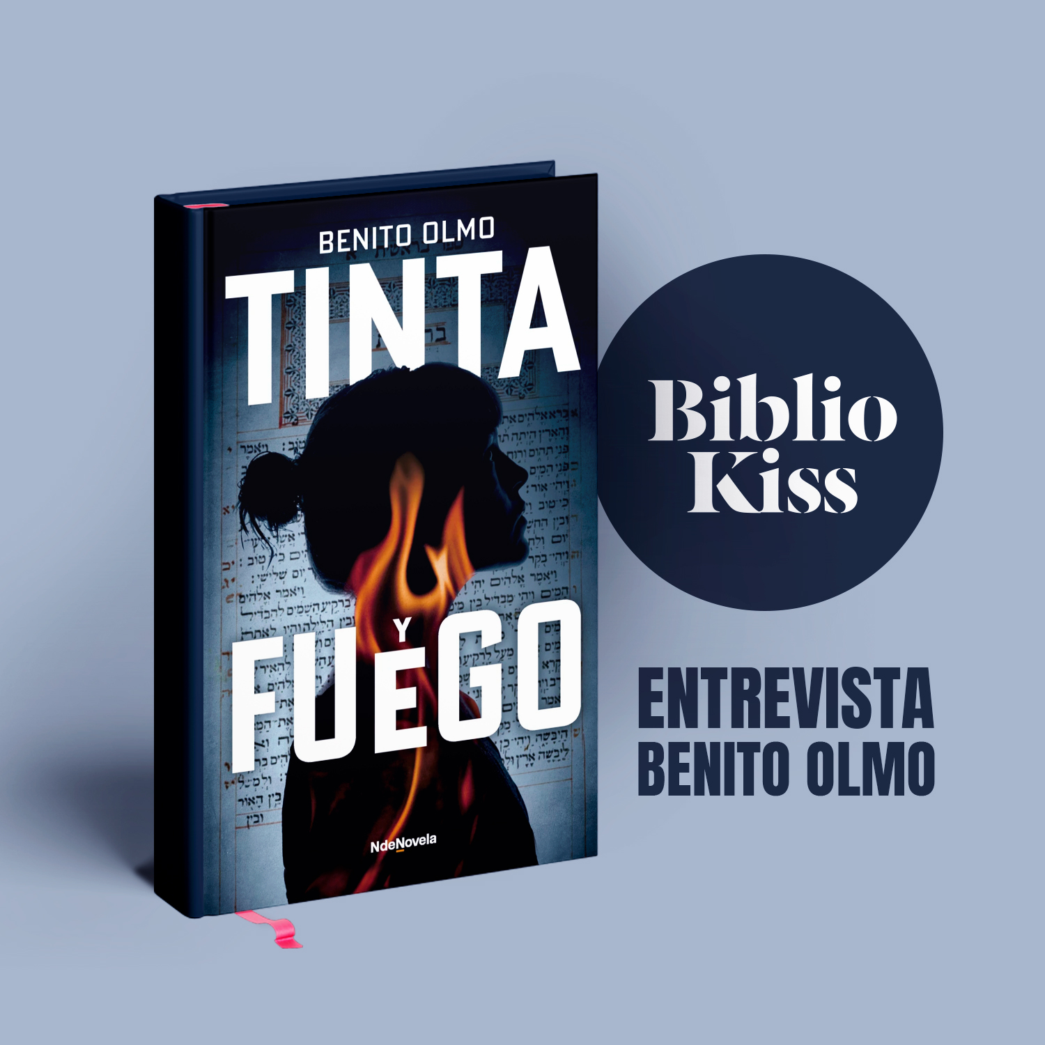 Benito Olmo nos hace sudar "Tinta y Fuego"