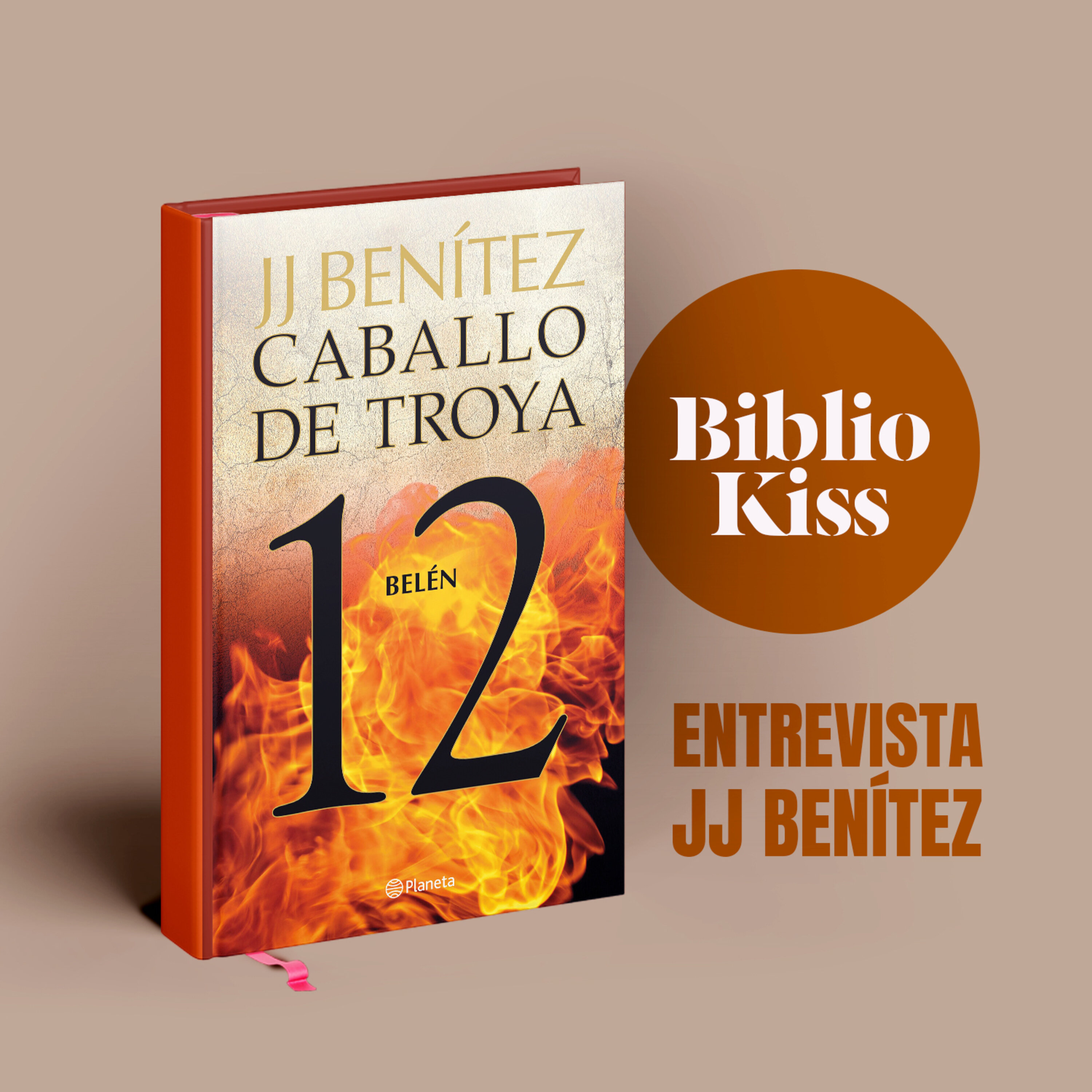 JJ Benítez nos presenta "Belén" la 12ª entrega de su saga 'Caballo de Troya'