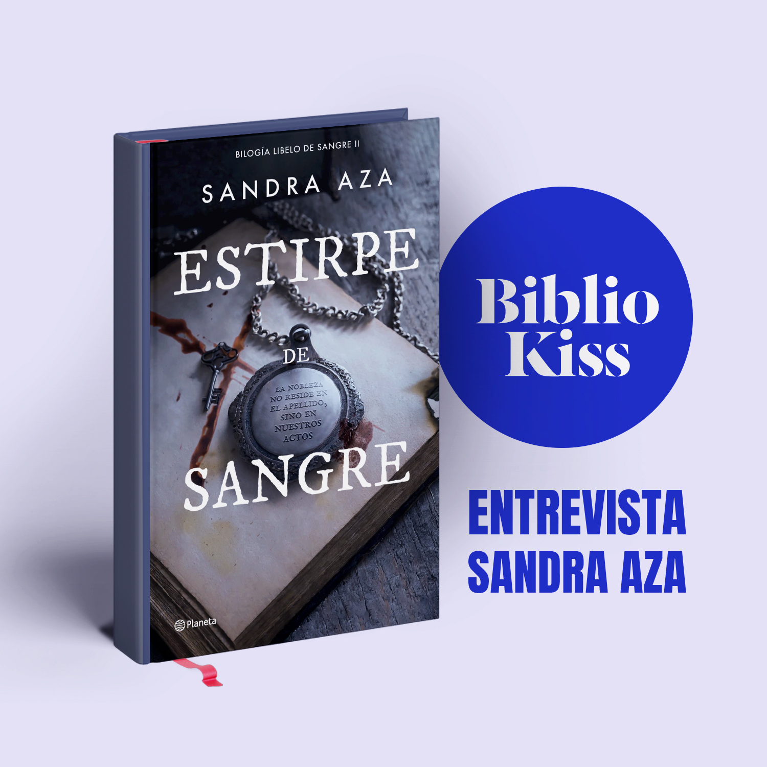 Sandra Aza presenta “Estirpe de sangre”, el desenlace de la bilogía iniciada con “Libelo de sangre”