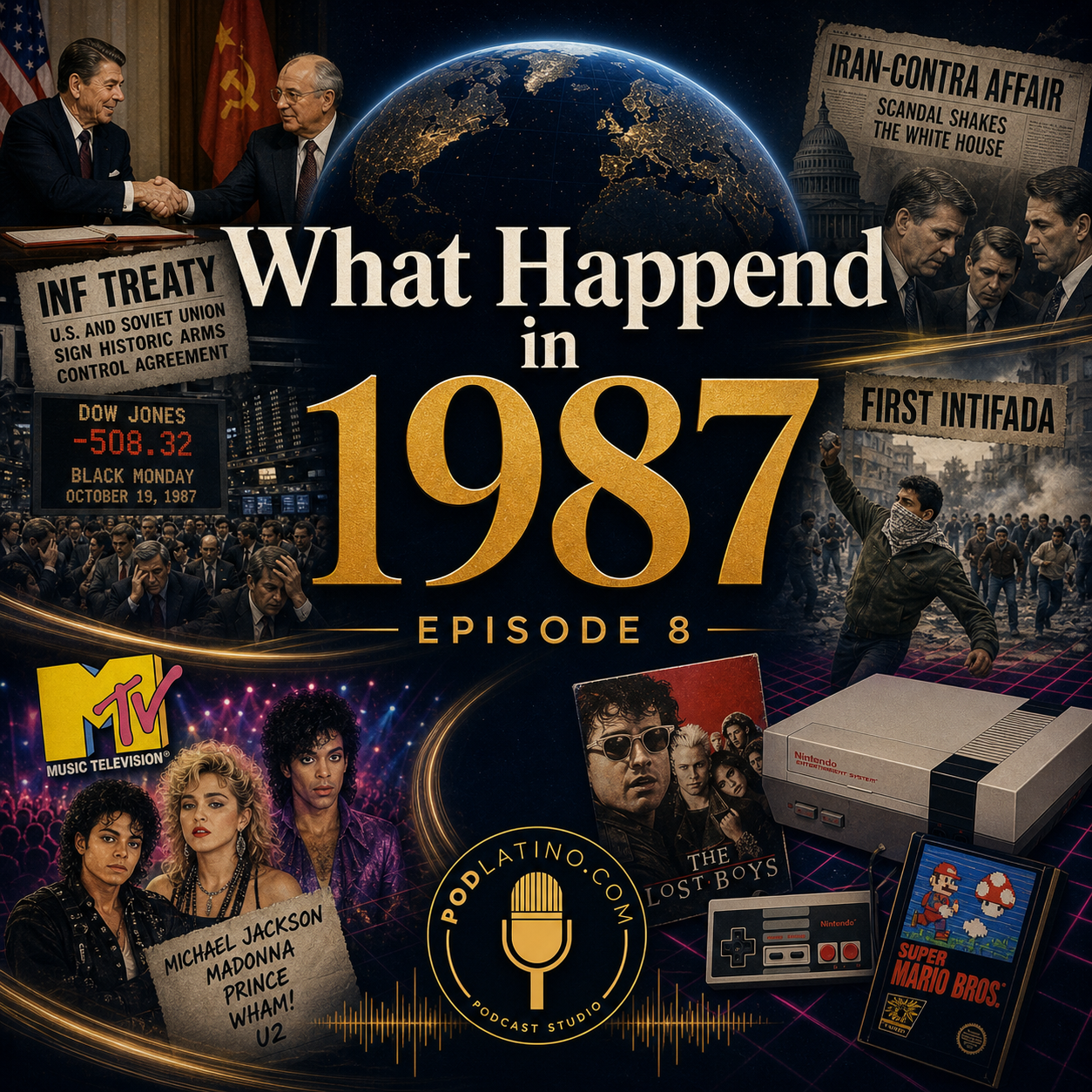 1987: Treaties, Scandals, and New Sounds episode artwork