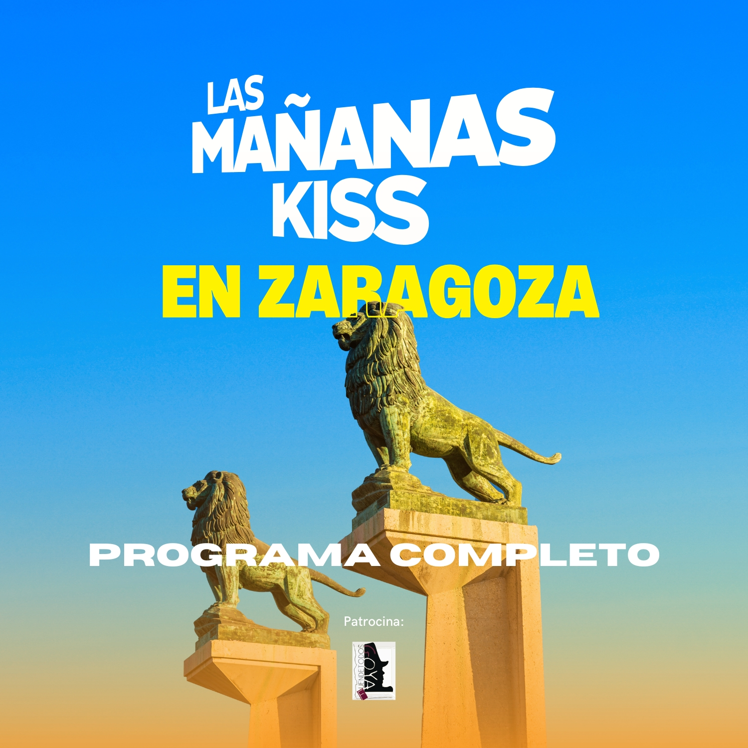 Las Mañanas KISS desde ZARAGOZA (25/04/2025 - 07-08 h.)