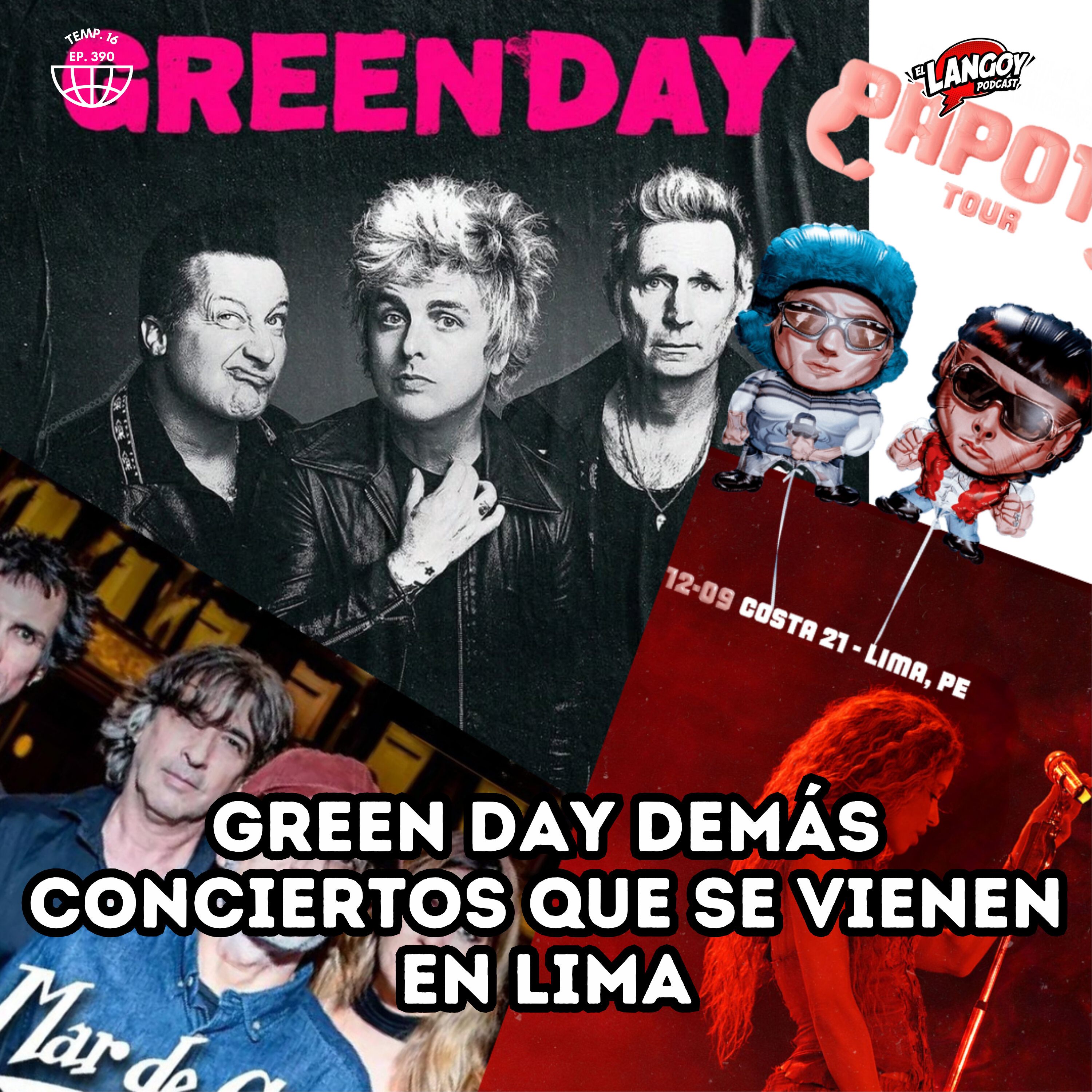 Green Day y otros conciertos que se vienen en Lima