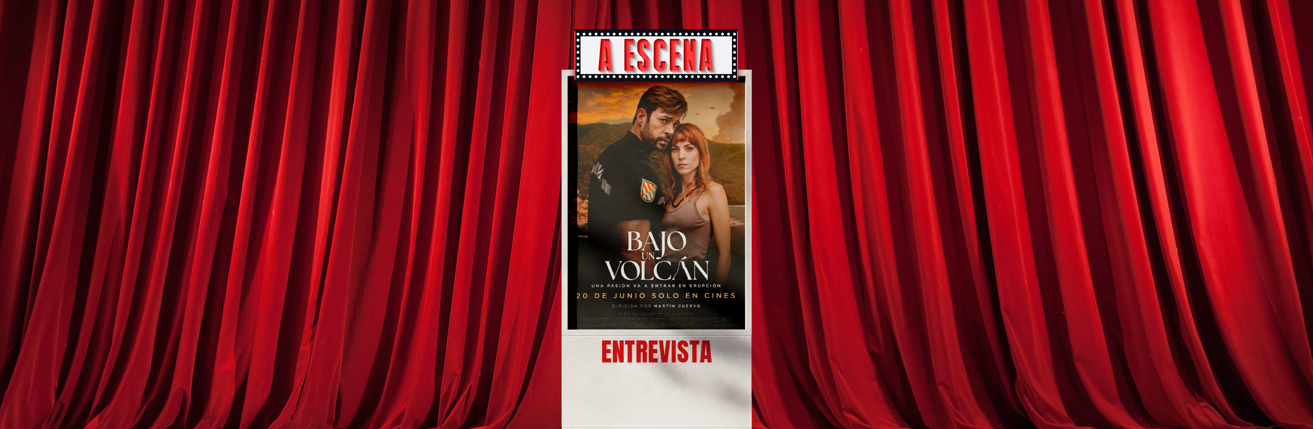 Elia Galera y Martín Cuervo nos presentan "Bajo un volcán"
