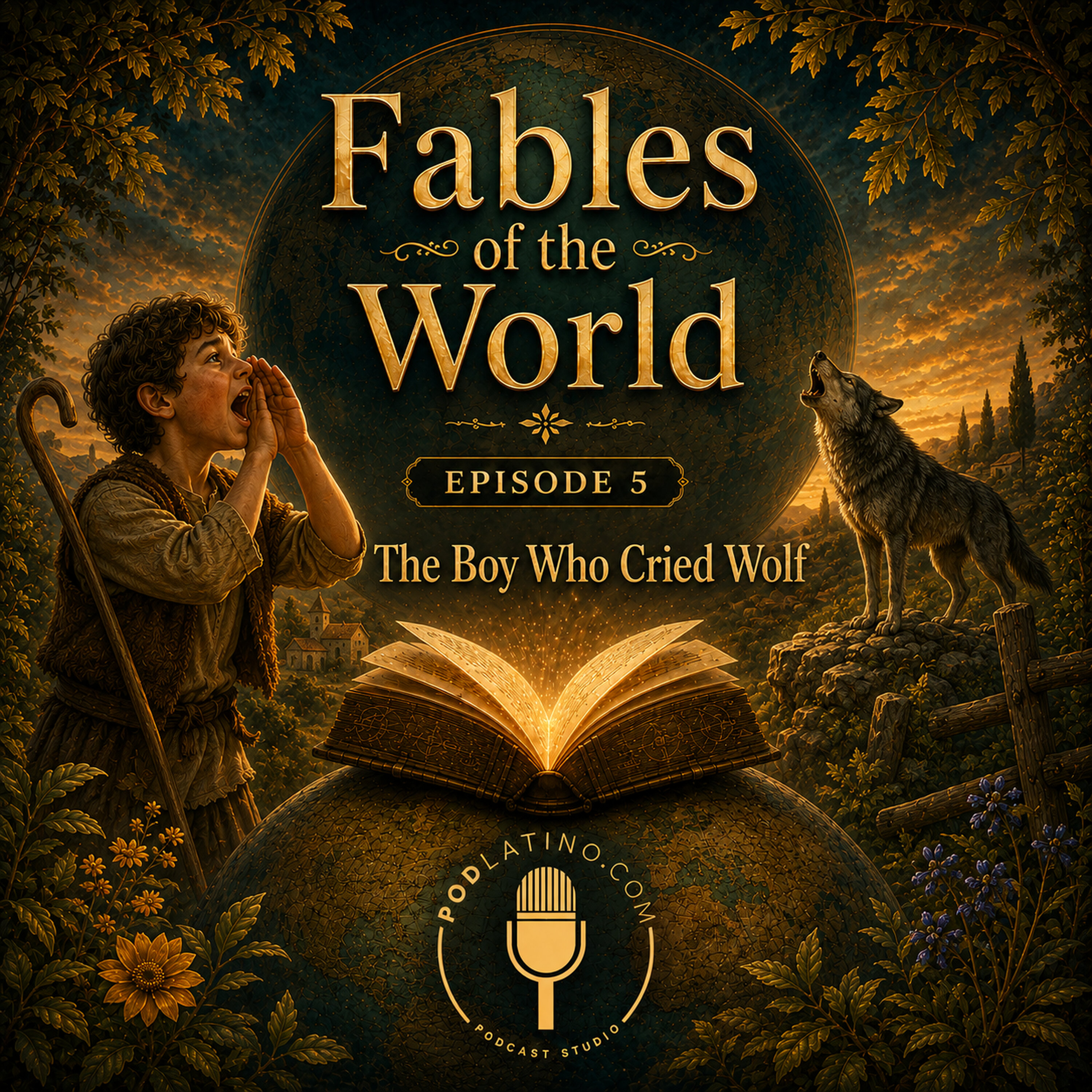 The Boy Who Cried Wolf: The Story Behind the Wolf episode artwork