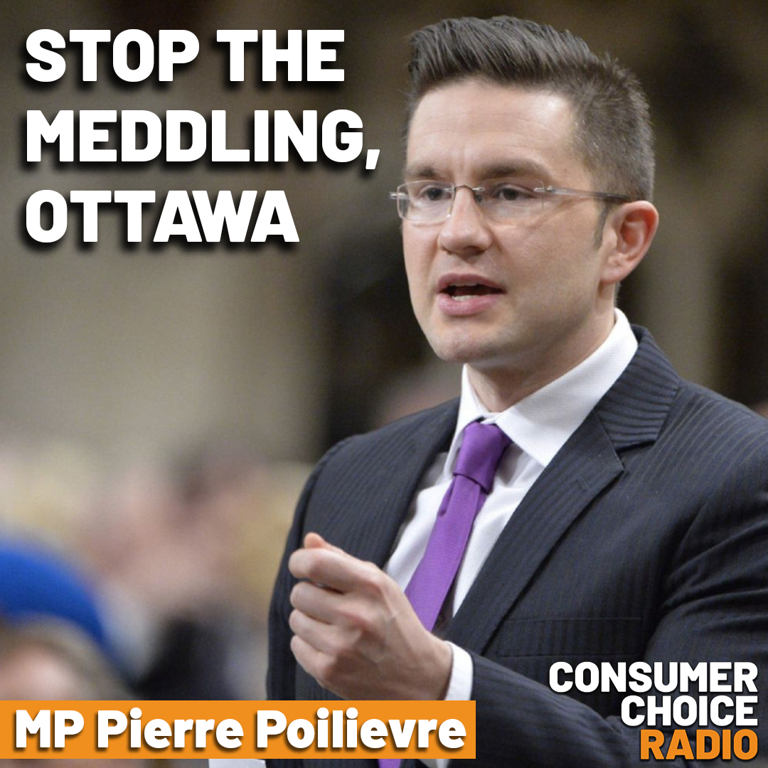 EP80: Canadian MP Pierre Poilievre: Stop the Meddling episode artwork