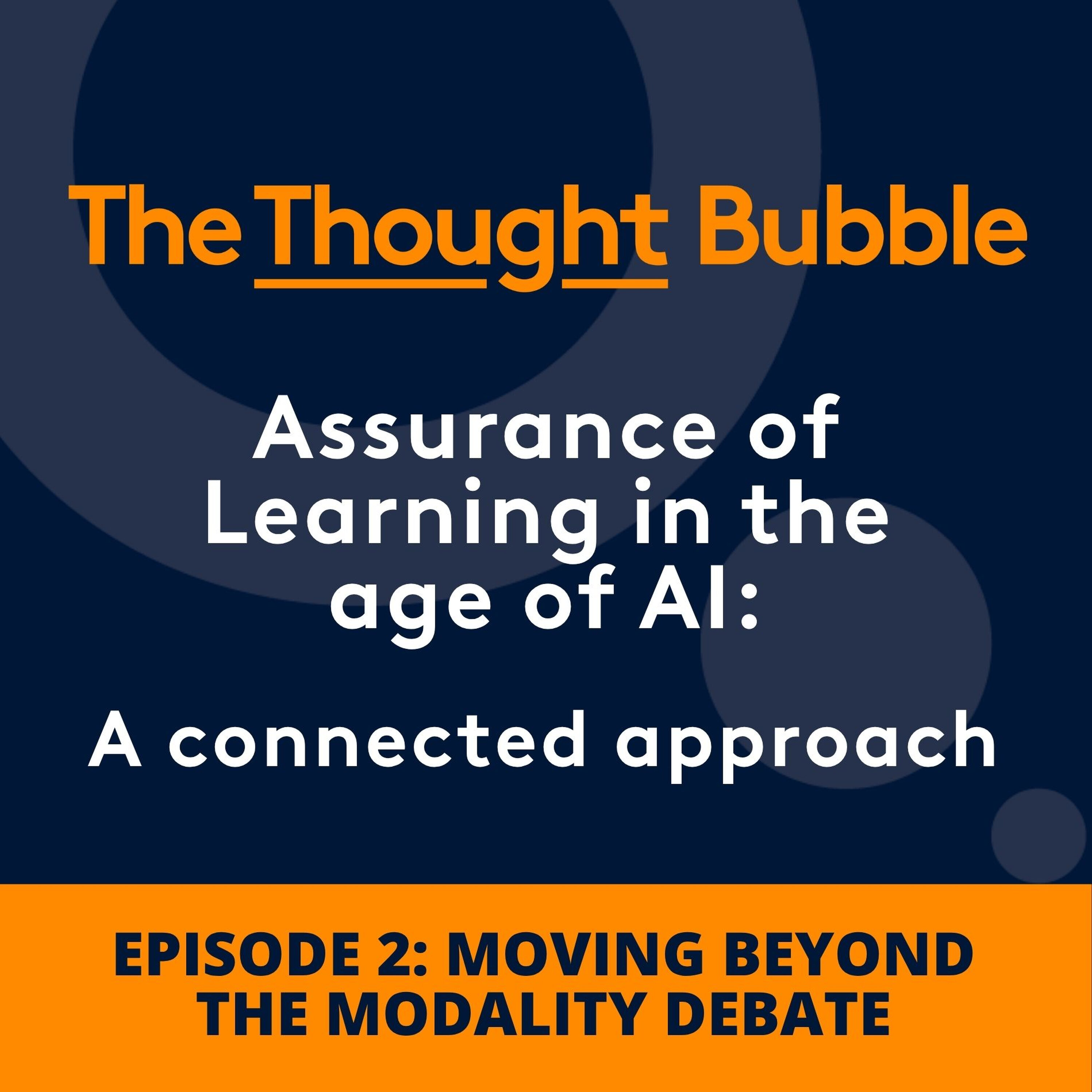 S2E2: Episode 2: Beyond modality debates – Where does assurance really live? episode artwork