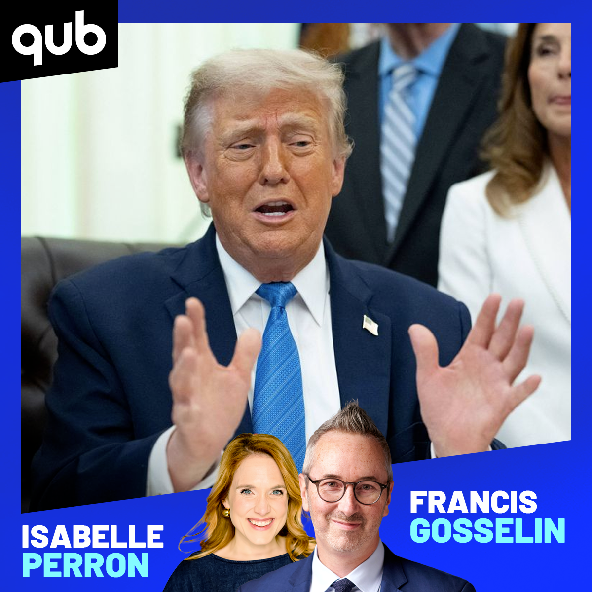 Trump va-t-il partir avant la fin de son mandat?? «Je n’y crois pas!», répond Luc Laliberté episode artwork
