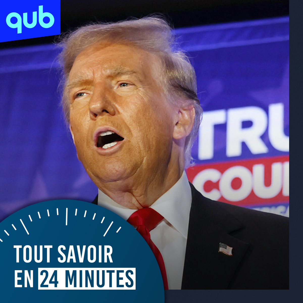 Trump : «Si ce n’était pas de lui, aujourd’hui, l’actualité aurait été beaucoup moins intéressante»