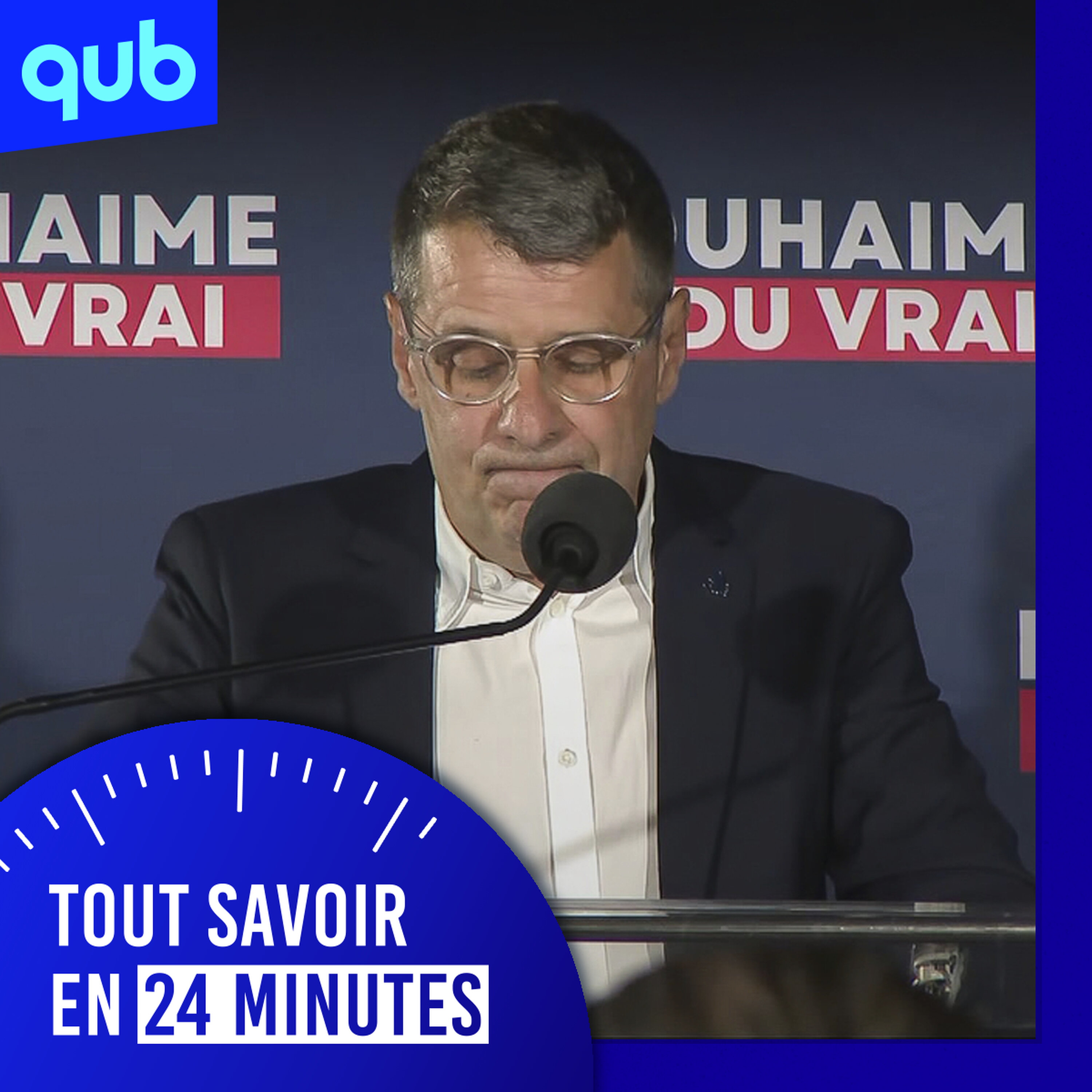 Éric Duhaime est complètement seul dans la région de Québec!