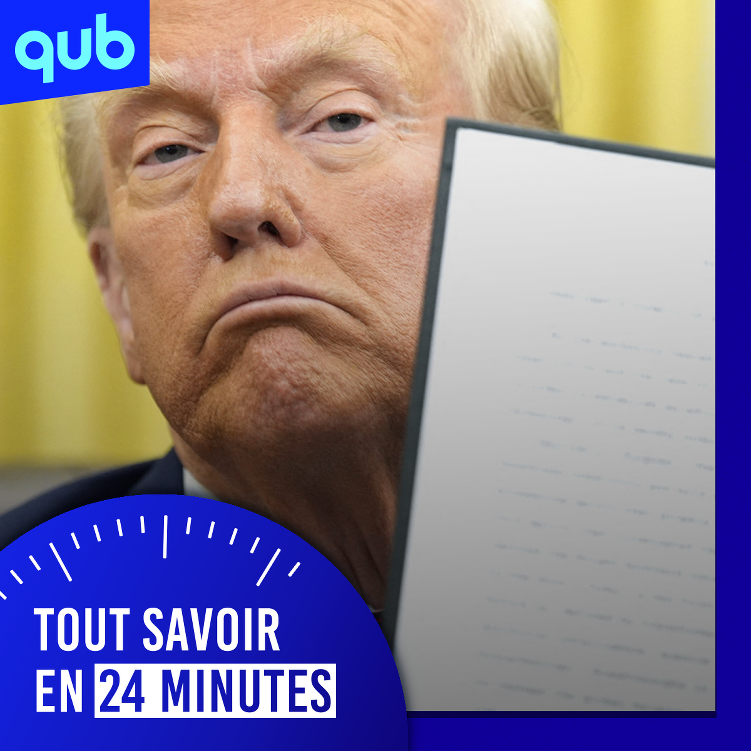 Donald Trump riposte avec une série de décrets