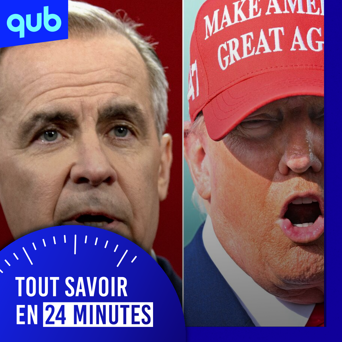 «C’est plus «Elbows up», mais à genoux»: Alexandre Dubé a le nouveau slogan de Mark Carney episode artwork