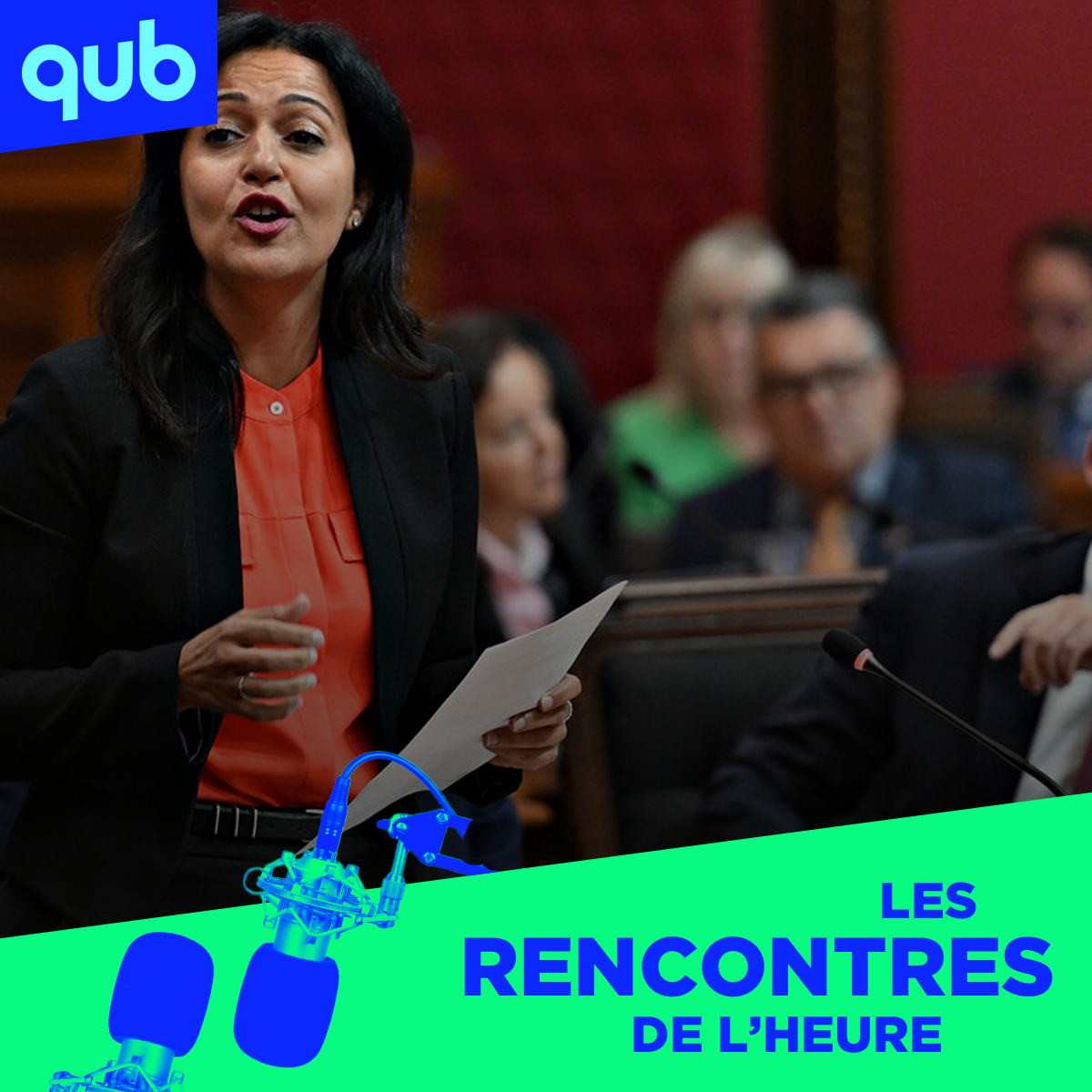 «QS? C’EST GÉNIAL! Cela montre qu’ils offrent des solutions!», explique Emmanuelle Latraverse