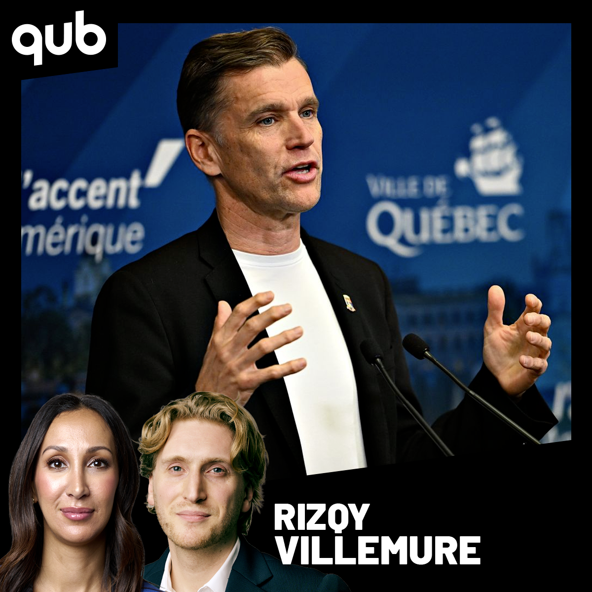 Tramway à Québec: Bruno Marchand refuse de débattre avec Éric Duhaime à QUB