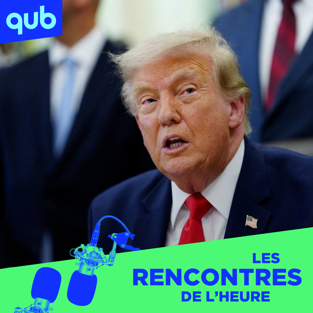 «Il y a les faits… et le monde que présente la Maison Blanche», relate Luc Laliberté