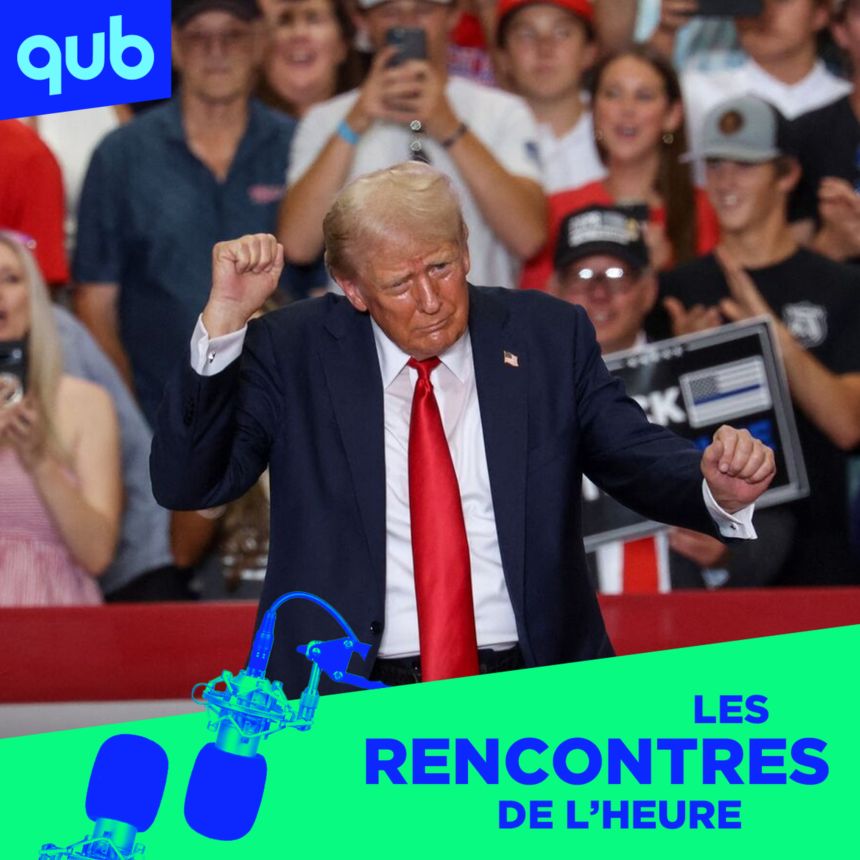 Le jupon de Donald Trump dépasse…