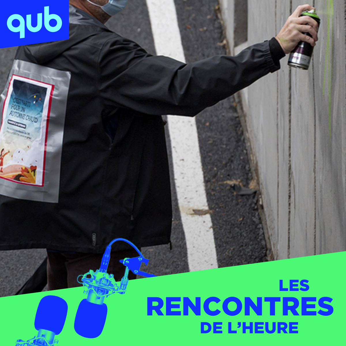 «Quand on en vient à citer le pape sur un graffiti, on est loin de l’anarchisme»: des tags anti-IA à MTL 