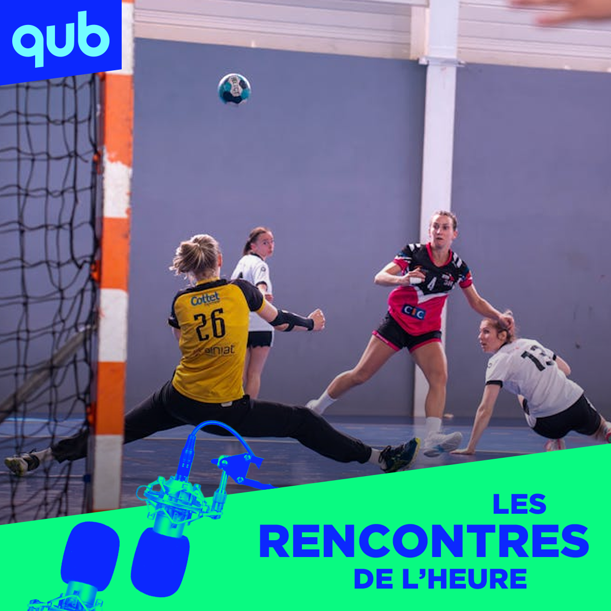 JiC dénonce une situation de violence dans les gradins d'un match de handball féminin de jeunes de 14 ans... 