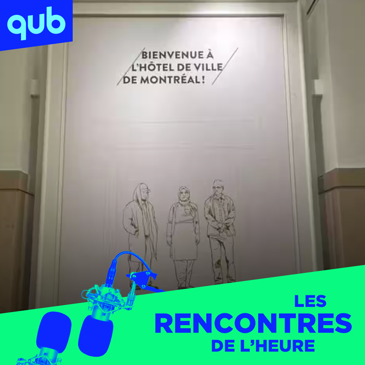 Combien ça prend de fonctionnaires pour changer une affiche à l’hôtel de ville de Montréal?