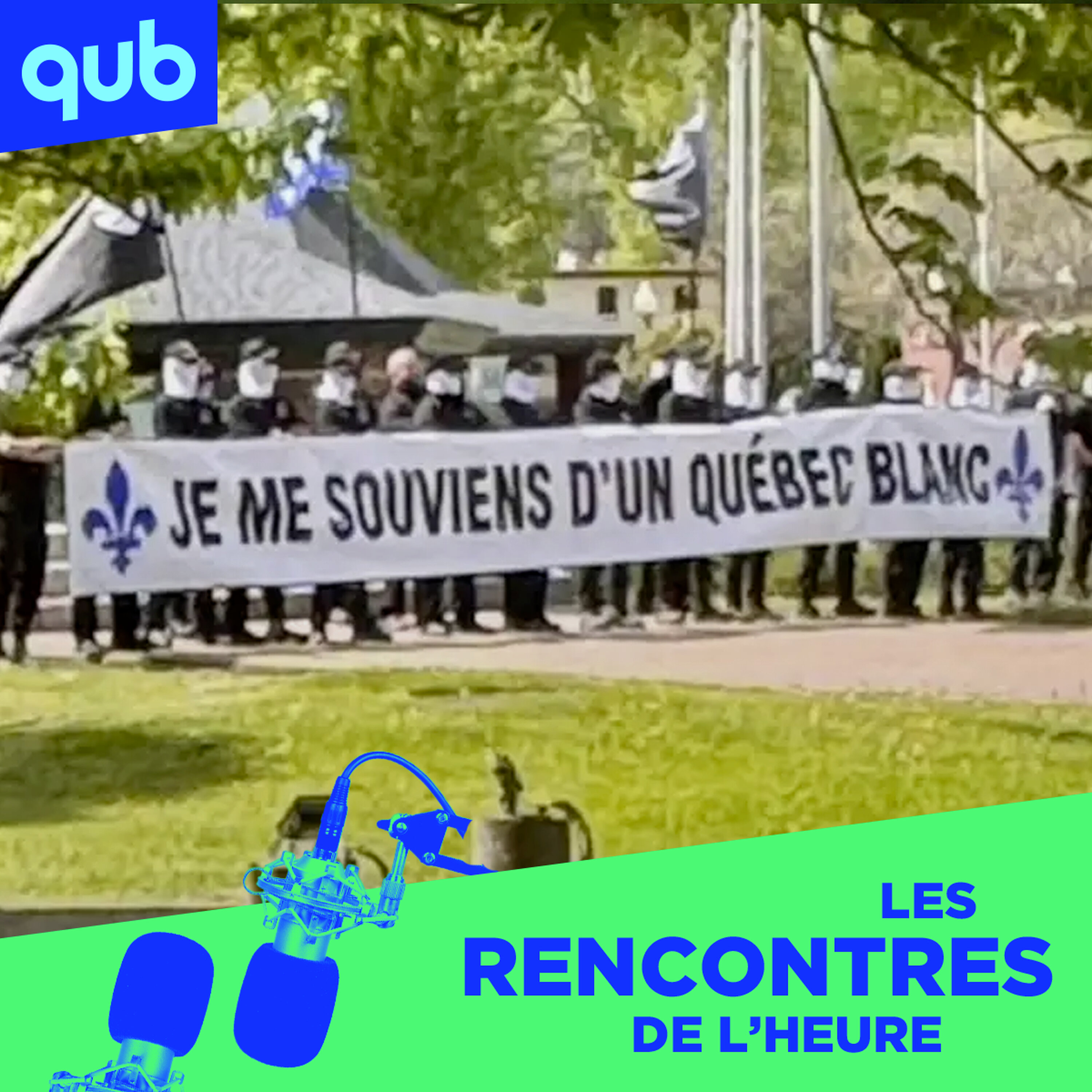 La banderole raciste est-elle de L'INTELLIGENCE ARTIFICIELLE?? Les infos d’Antoine Robitaille