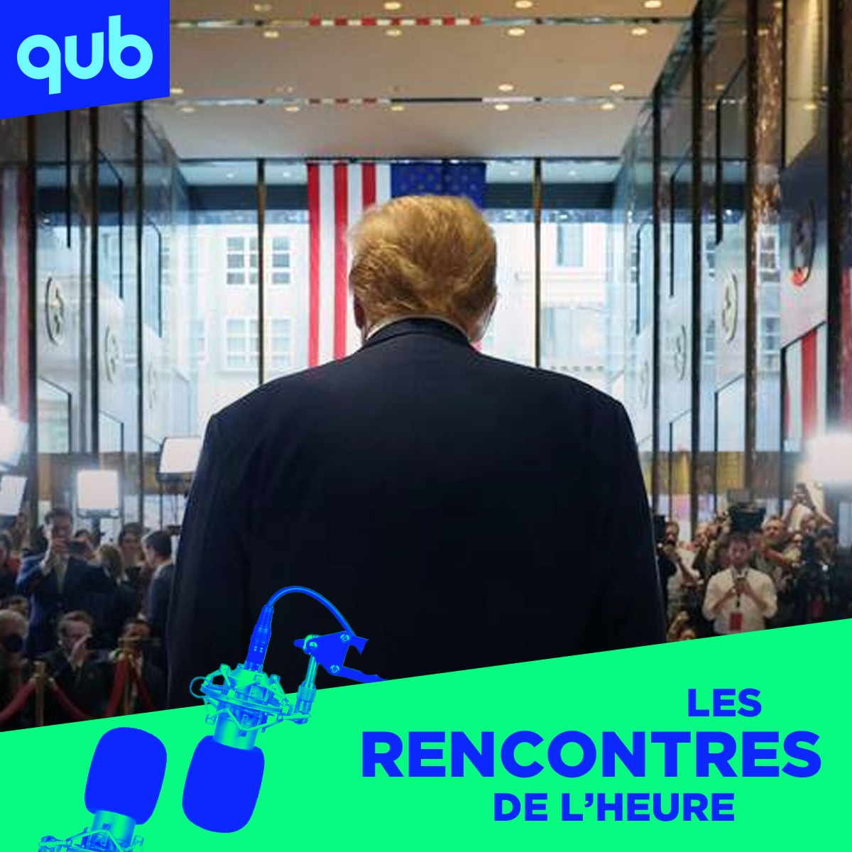Le nom de Trump ici et là…«il y a quelque chose de malsain digne des régimes autoritaires», dit Luc Laliberté