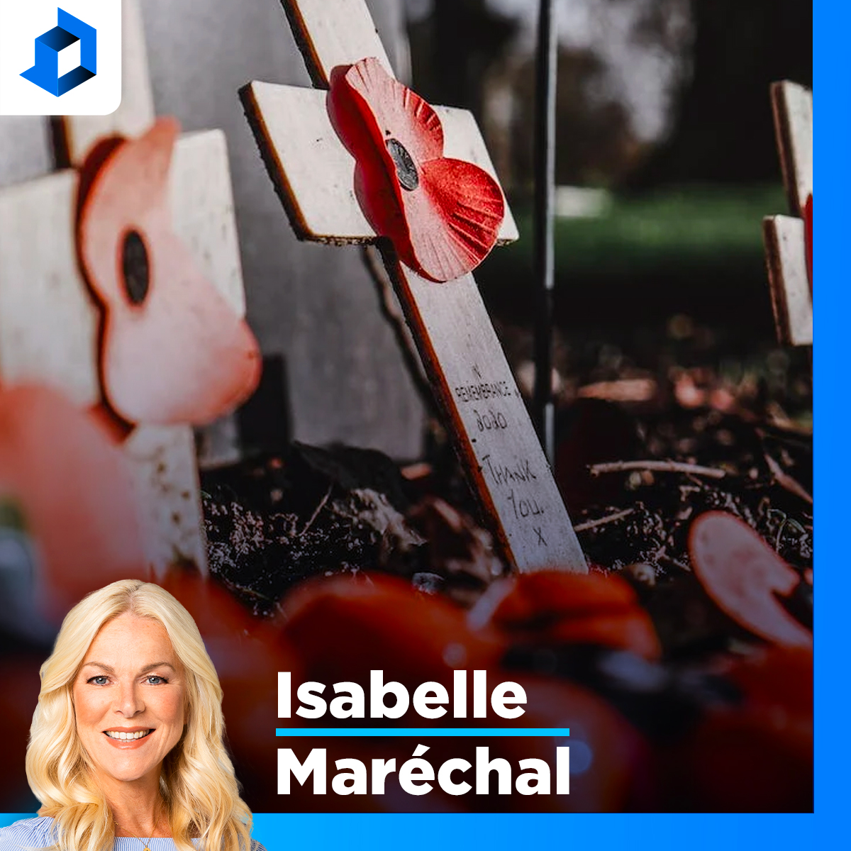 Jour du Souvenir : «J’ai été élevé par un père qui a été orphelin de guerre à 5 ans», partage Isabelle Maréchal