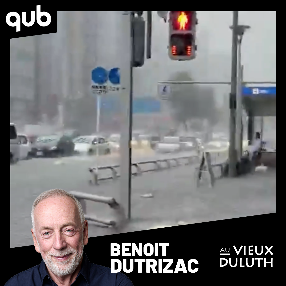 Record de pluie au Japon: «Il y a des vagues dans le chemin!», rapporte Alex Dubé