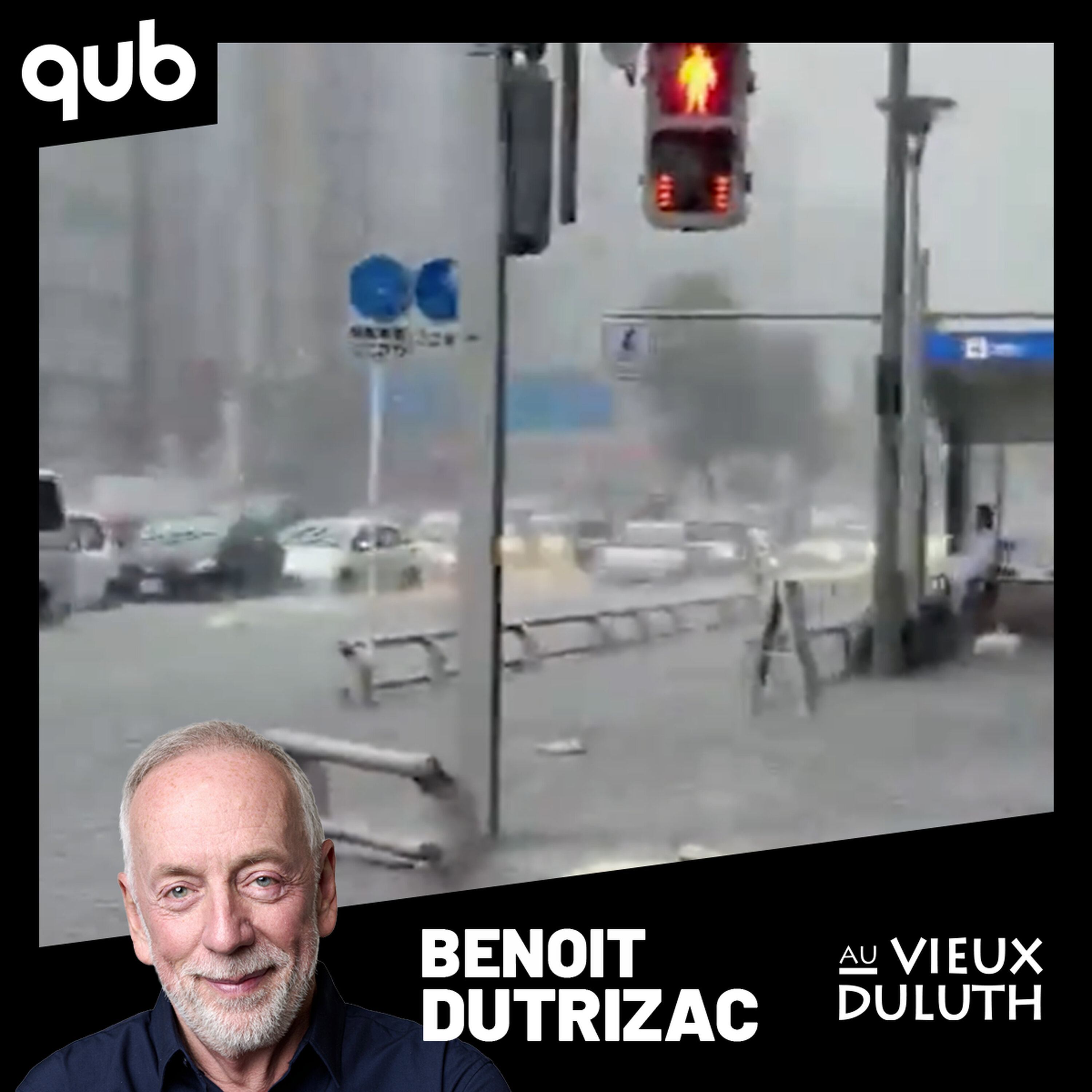 Record de pluie au Japon: «Il y a des vagues dans le chemin!», rapporte Alex Dubé